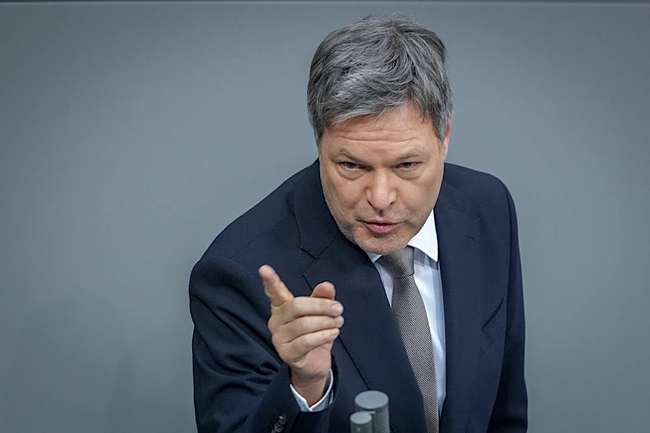 Robert Habeck (Grüne) in seiner Zeit als Bundesminister