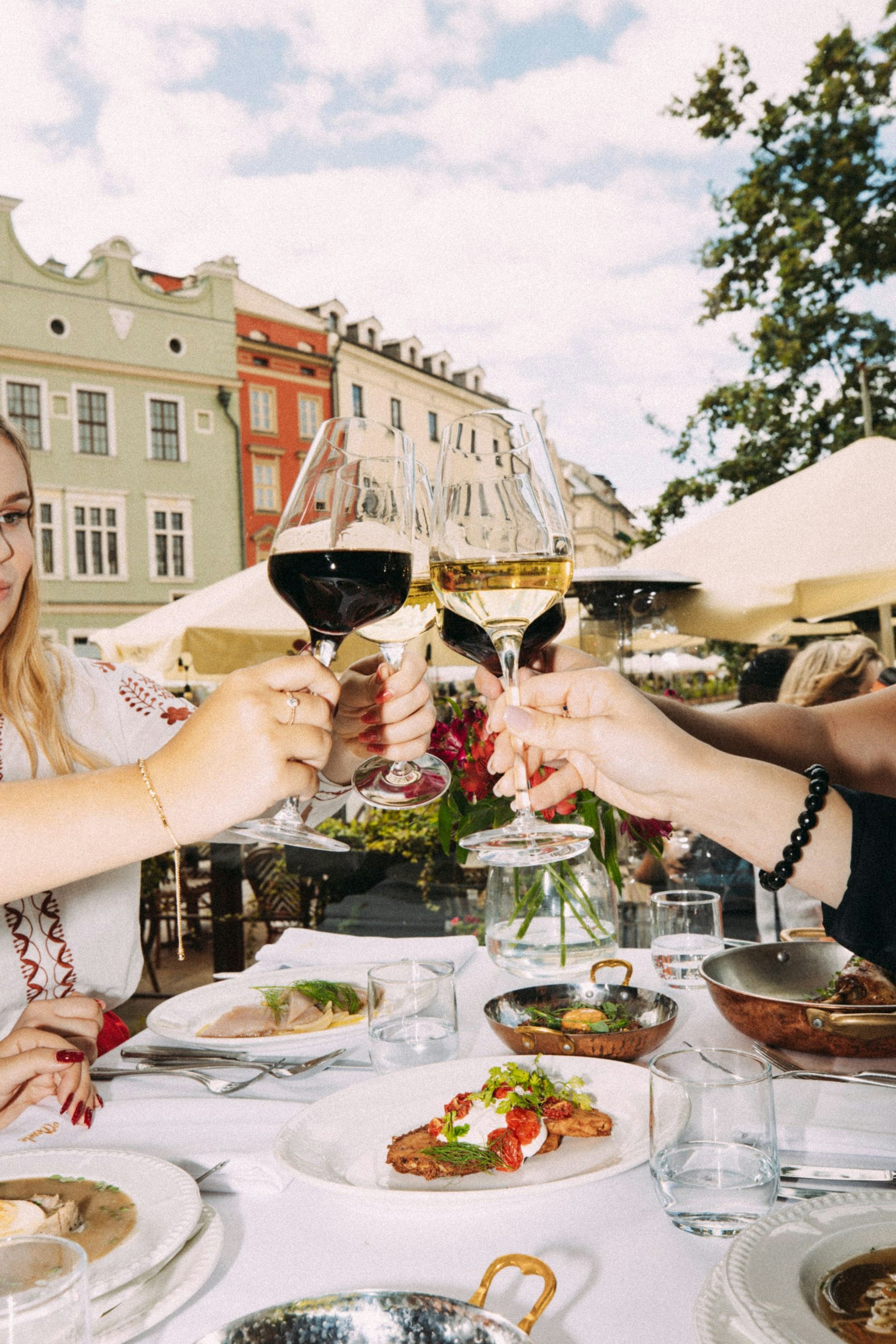 Das Restaurant Wesele liegt direkt am Krakauer Marktplatz