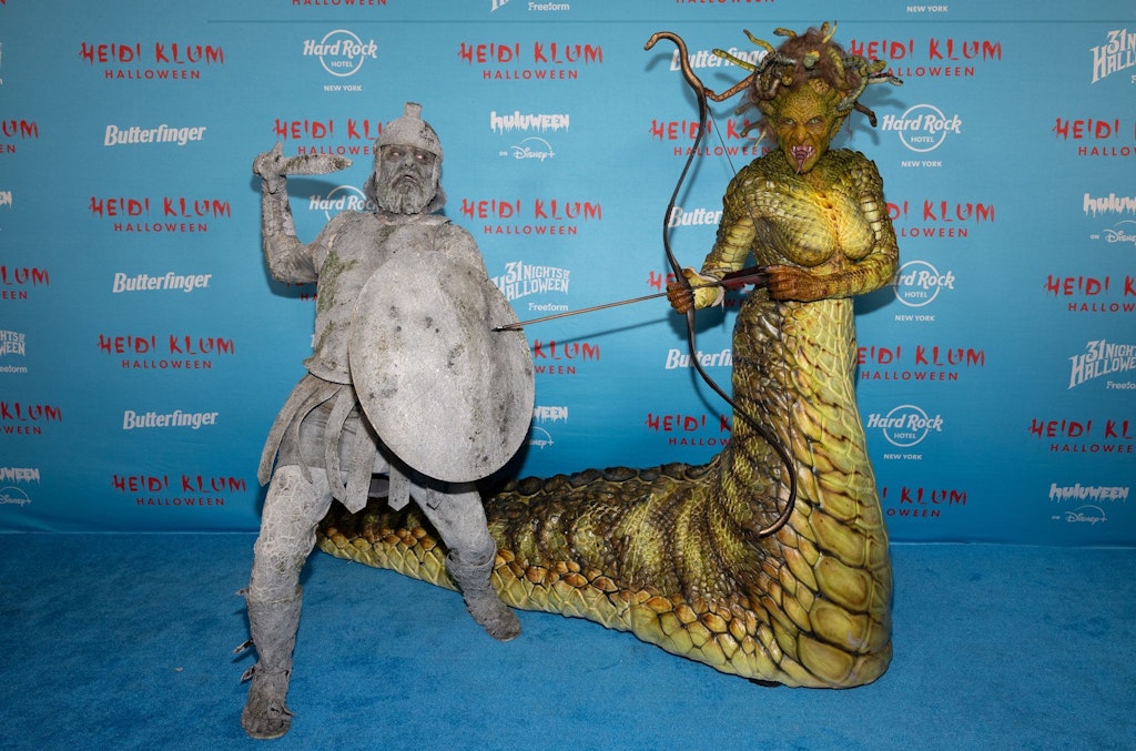 Finally, some scares again: Heidi Klum's Halloween appearance even ...