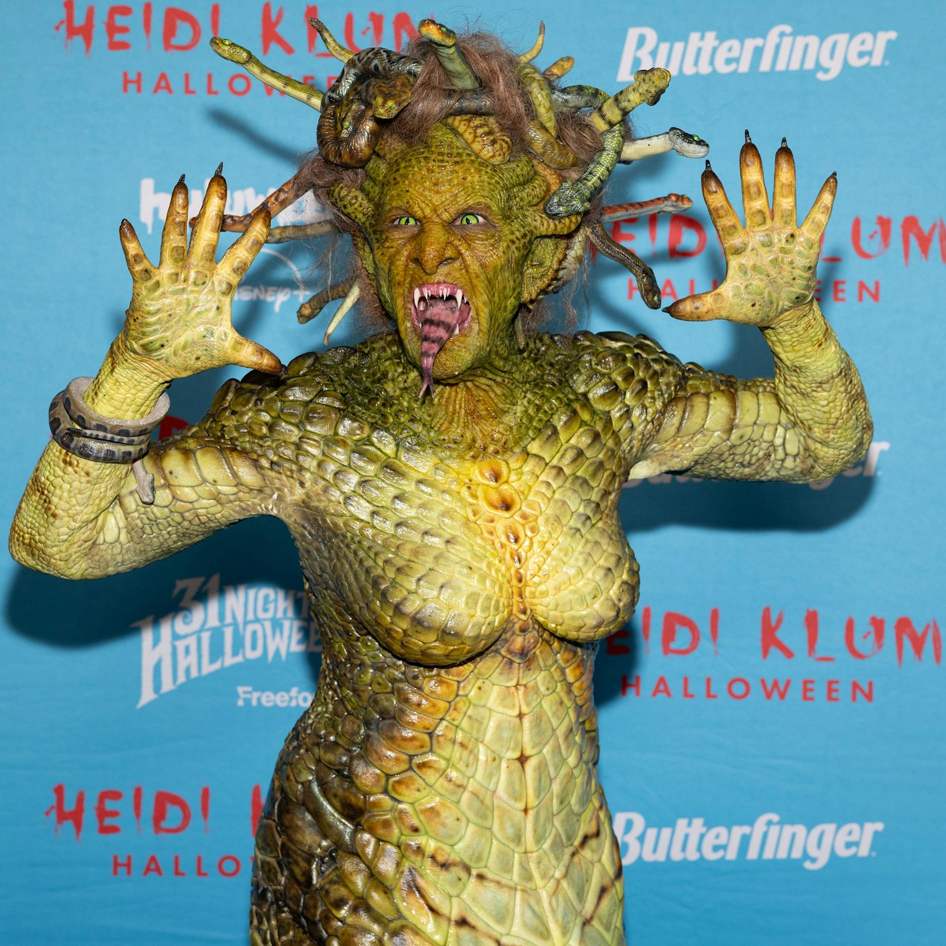 „Königin von Halloween“: Heidi Klum wird zur gruseligen Medusa!