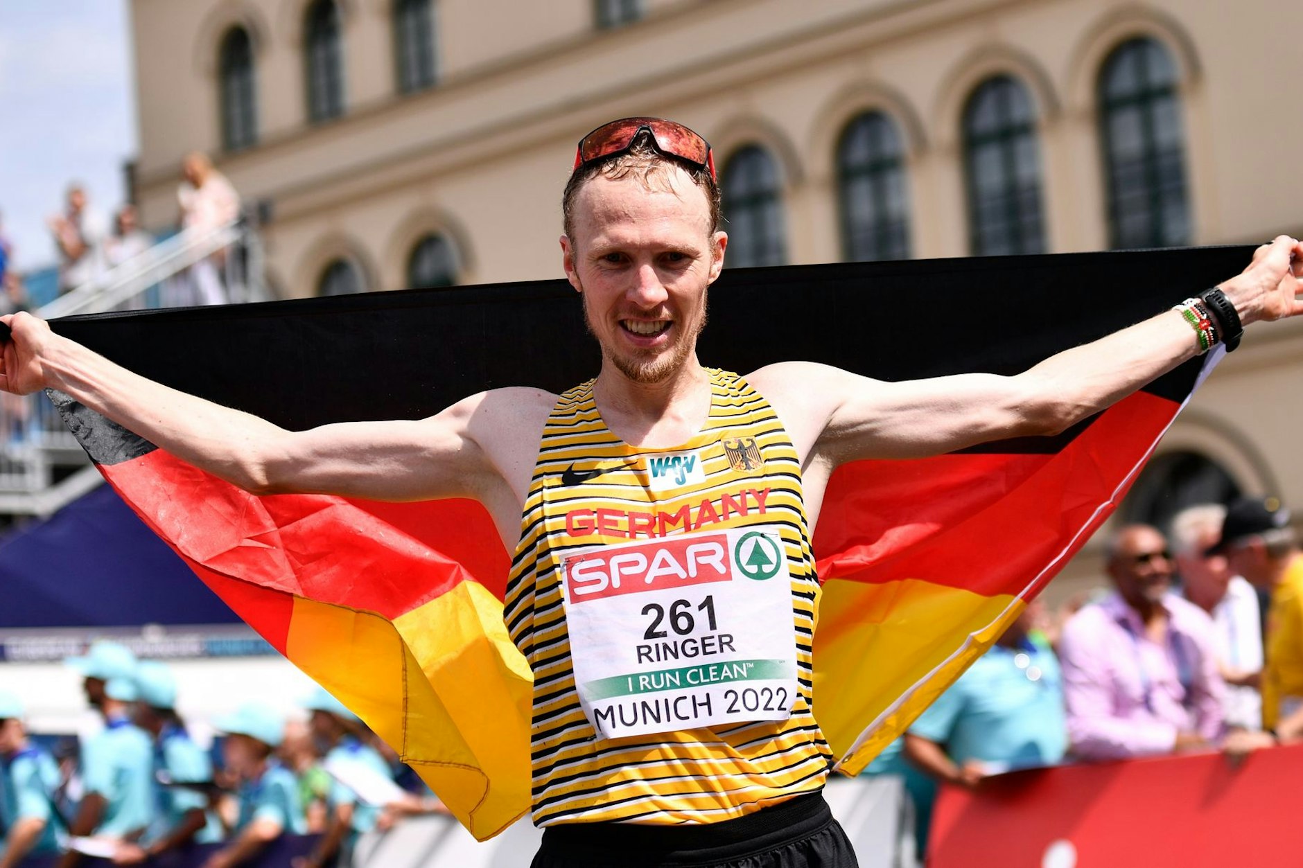 Sein größter Triumph: In München wird Richard Ringer 2022 Marathon-Europameister.