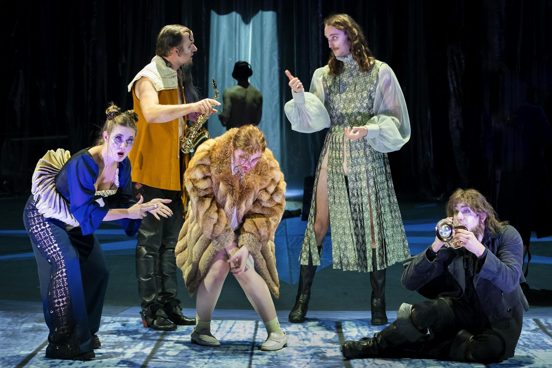 Szene aus „Was ihr wollt“ am Berliner Ensemble