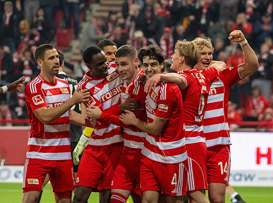 Auf die Jubeltraube folgt der VAR-Schock: Die Durststrecke von Andrej Ilic, Mittelstürmer des 1. FC Union Berlin, geht weiter.