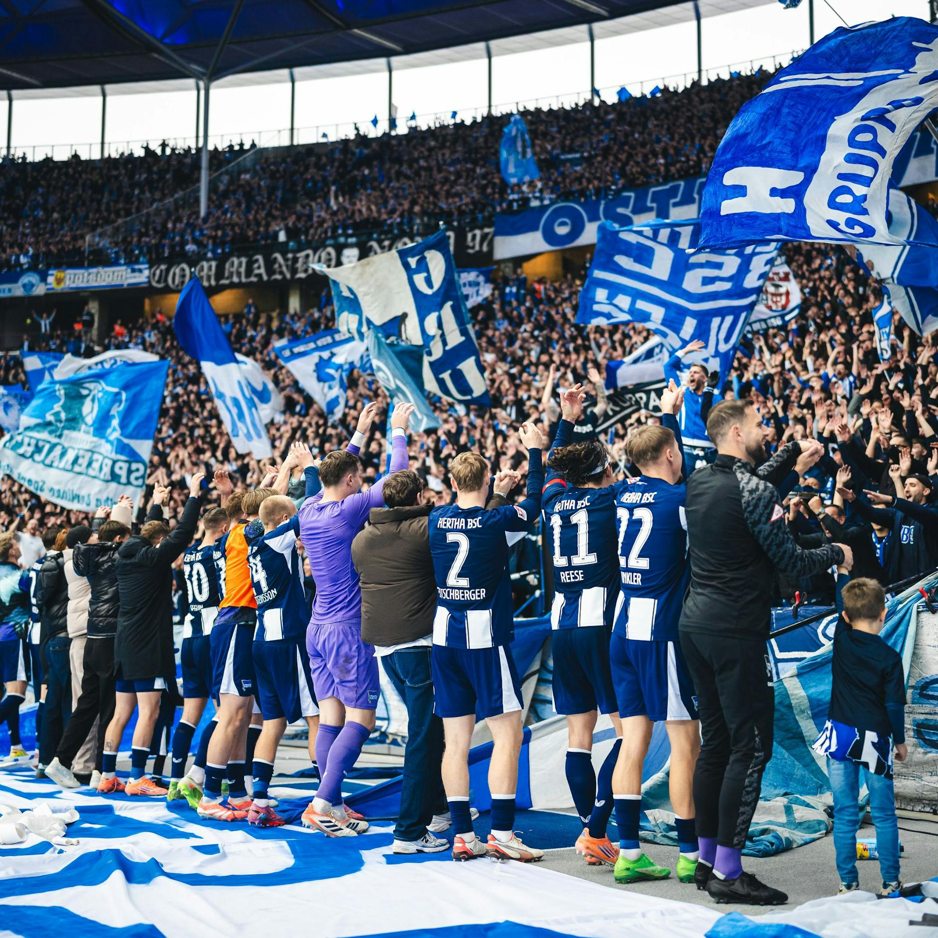 Image - Hertha BSC: An den Fans ist die Formkurve von der Alten Dame abzulesen