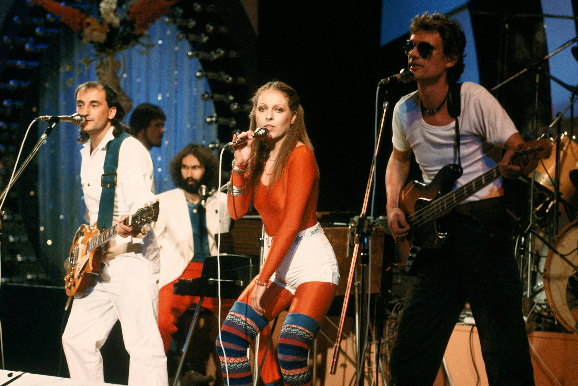 1980, DDR: Tamara Danz mit ihrer Band Silly