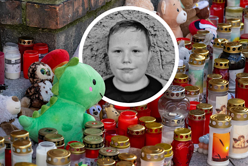 In Güstrow wird um den kleinen Fabian (8) getrauert. Seine Leiche wurde an einem Tümpel entdeckt.
