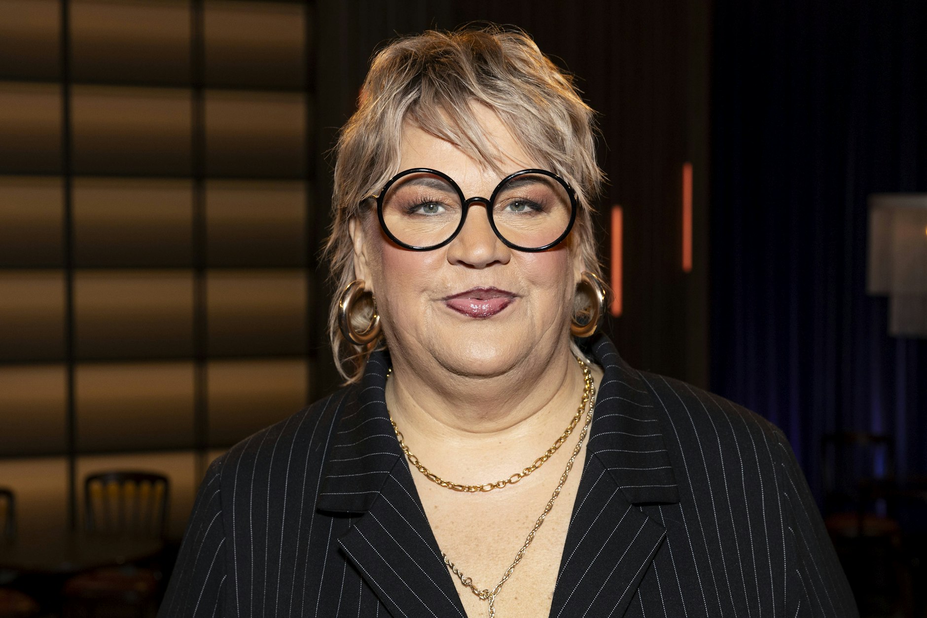 Ilka Bessind zu Gast in der TV-Sendung „Koelner Treff“ im WDR am 24. Oktober. Hier sah man ihre neue Frisur.