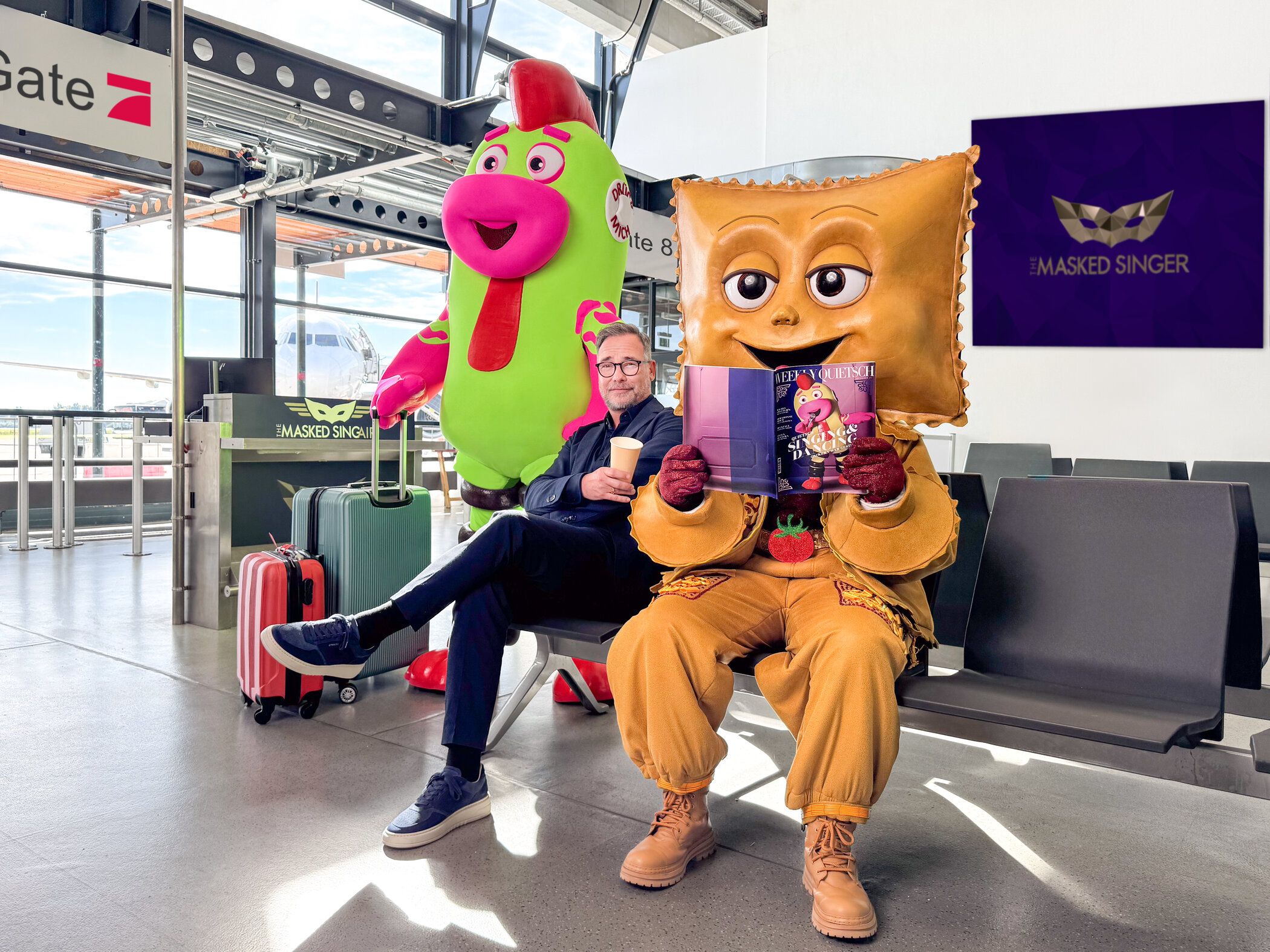 Rätsel bei „Masked Singer“: Irre Theorie zu Quietsch! Was verrät dieses Foto?