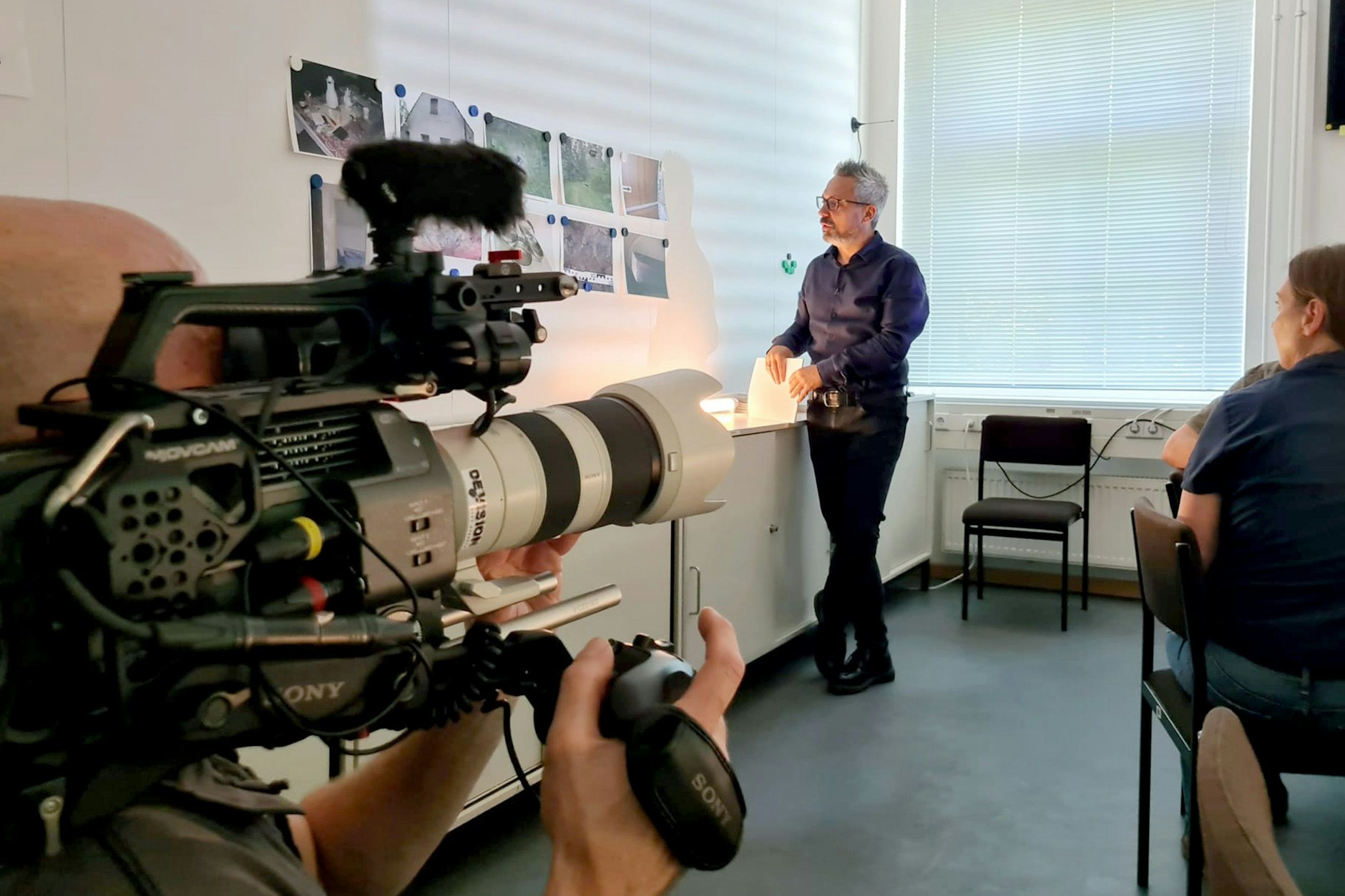 Der RBB beim Planen seiner Sendung „Täter – Opfer – Polizei“