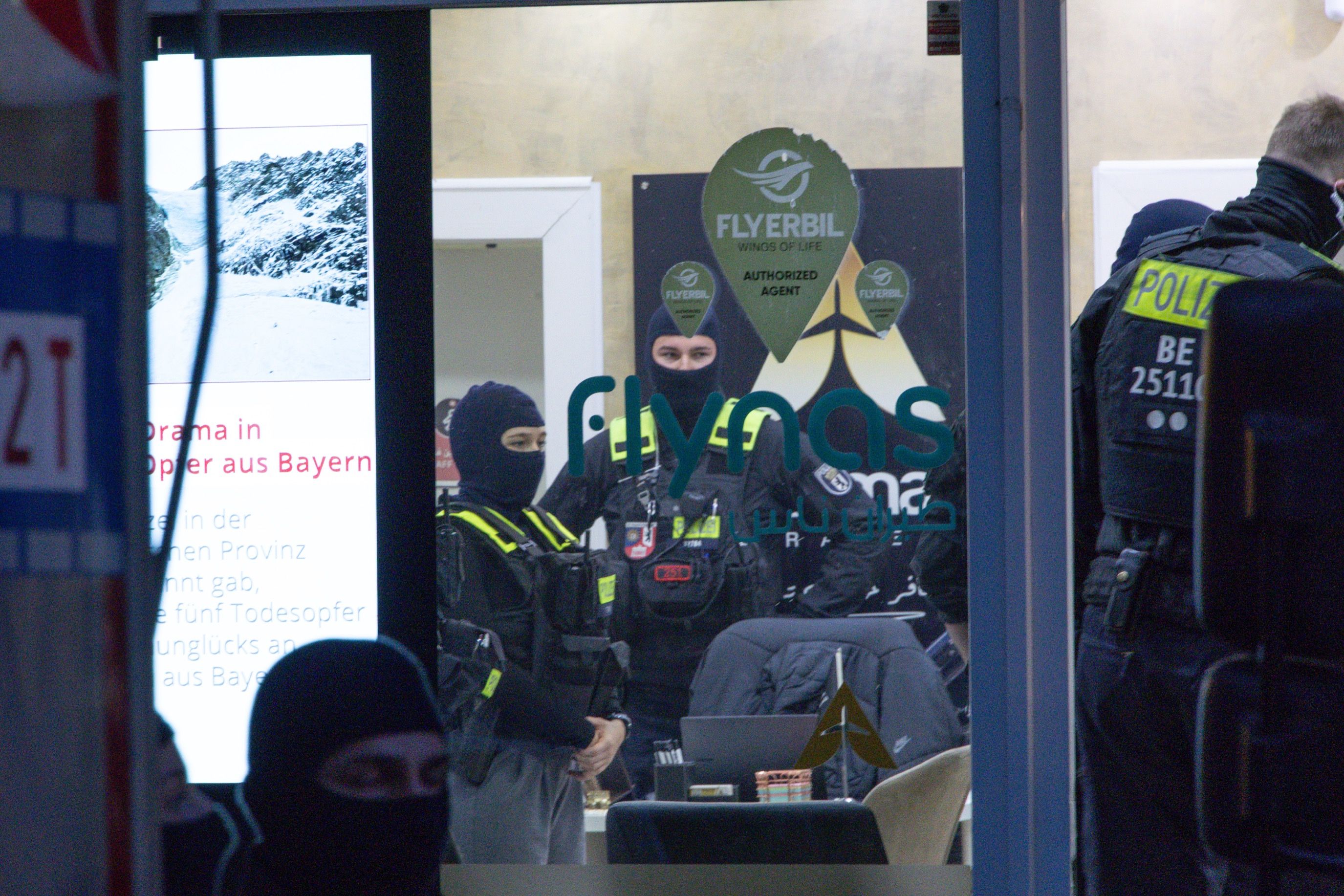 Image - Festgenommener Terror-Syrer: Polizei durchsucht Reisebüro