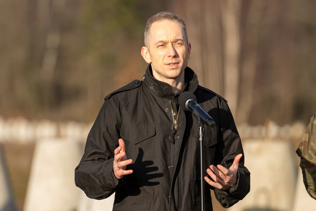 Der stellvertretende polnische Verteidigungsminister, Cezary Tomczyk