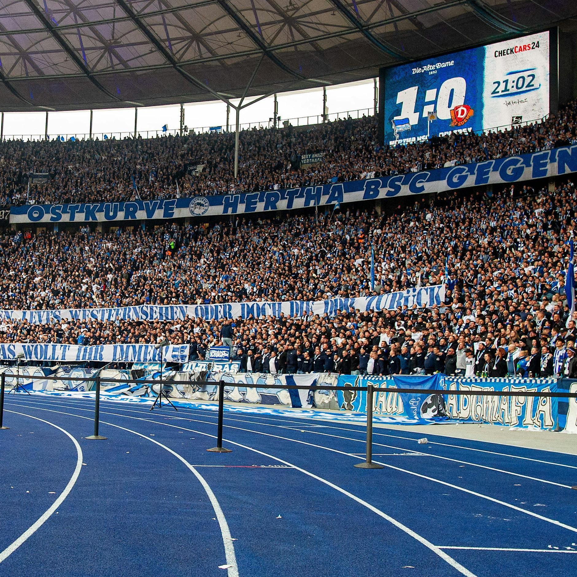 Ironie statt Eskalation: Hertha BSC kontert Dynamo-Spruch