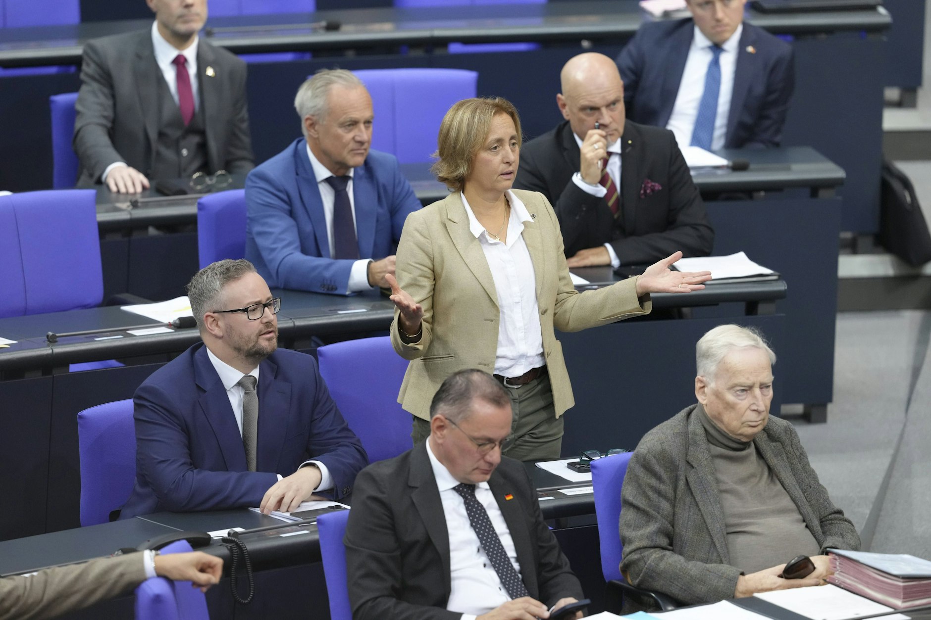 Der AfD-Bundestagsfraktion werden Verbindungen zu Russland nachgesagt.