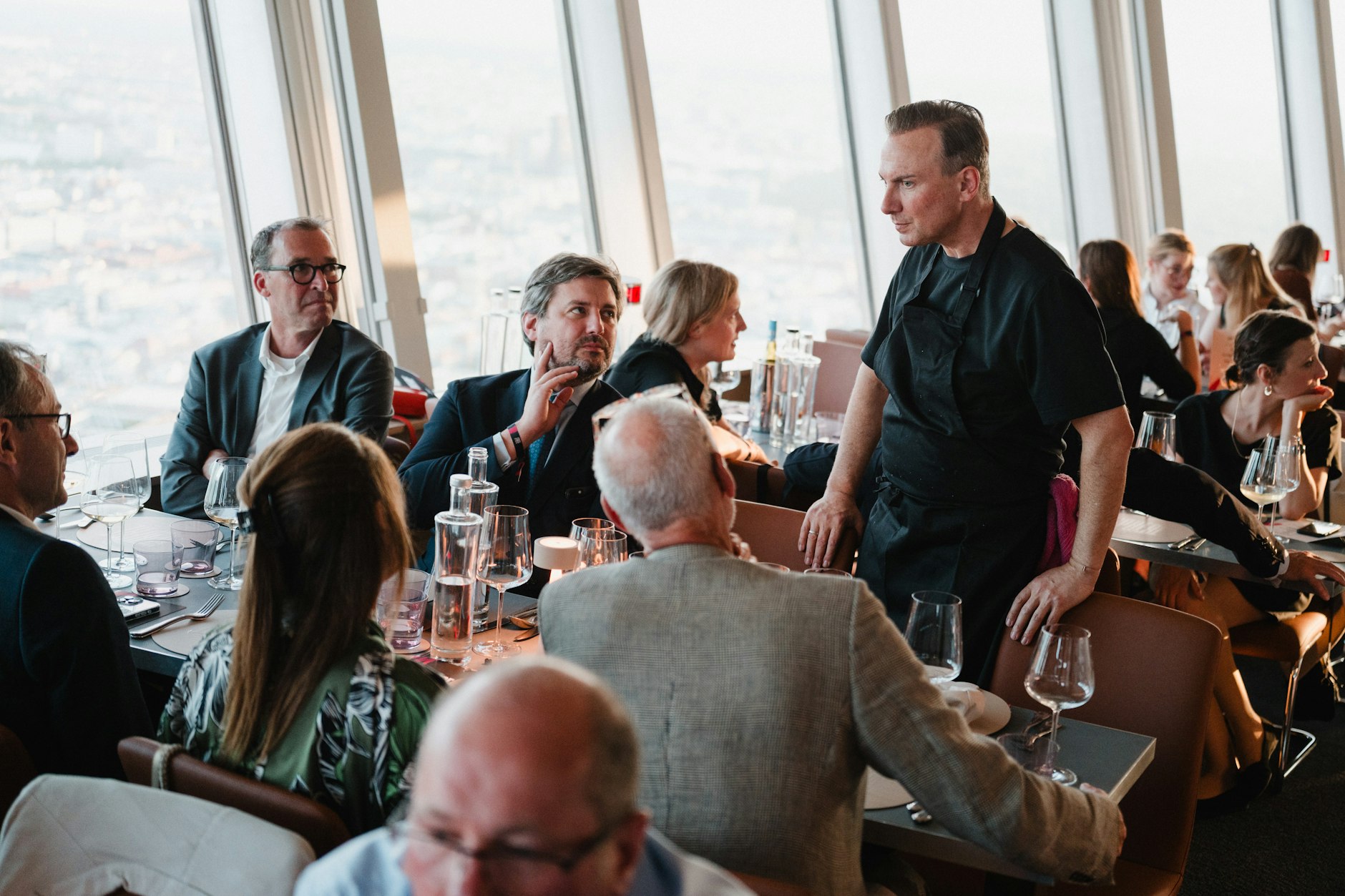 Tim Raue im Sphere. Bei der Eröffnung musste er alle Gäste nach Hause schicken: Das „war der schlimmste Tag meiner Karriere.“