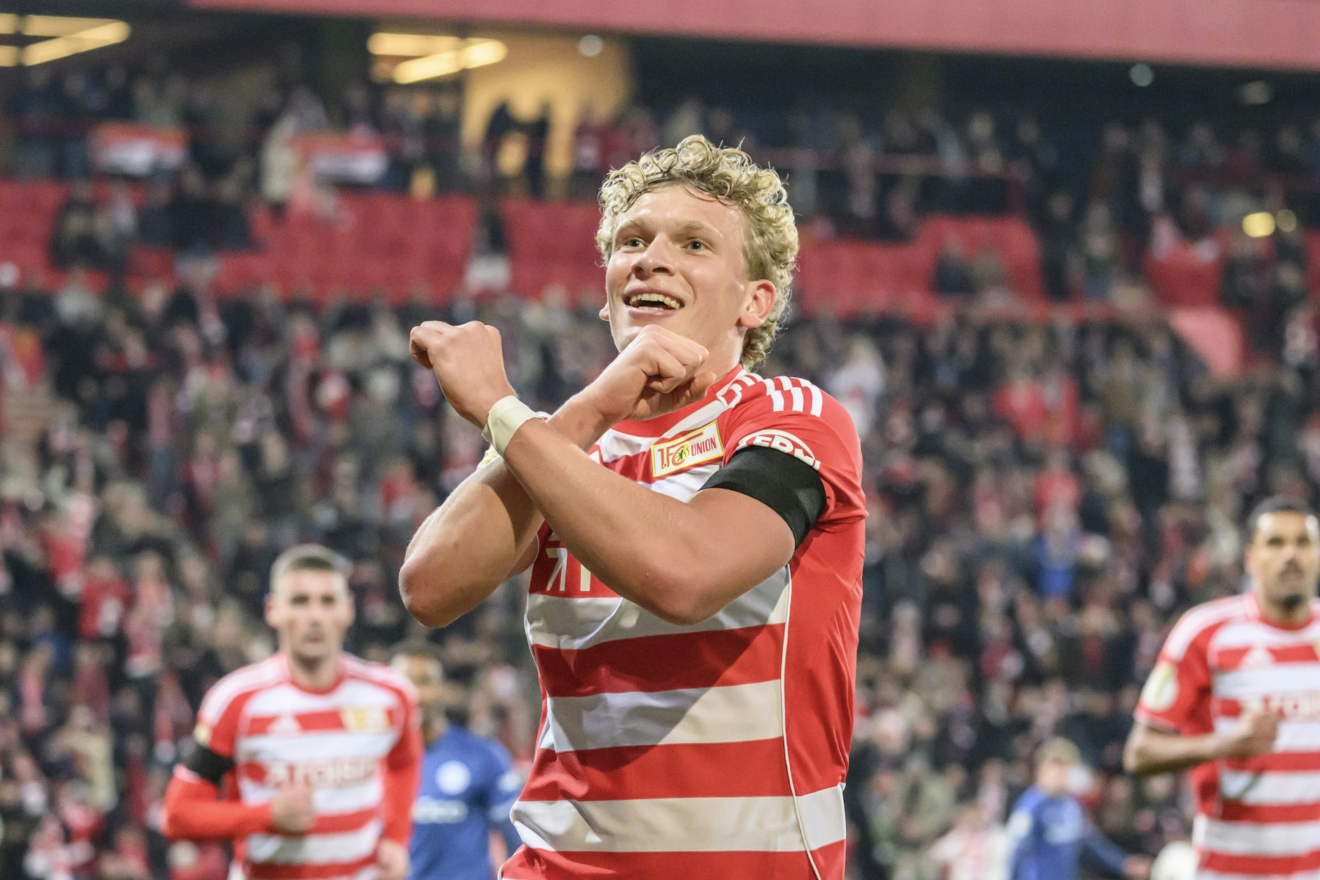 Leopold Querfeld wird für den 1. FC Union Berlin immer wichtiger und hatte keine Angst vor dem FC Bayern.