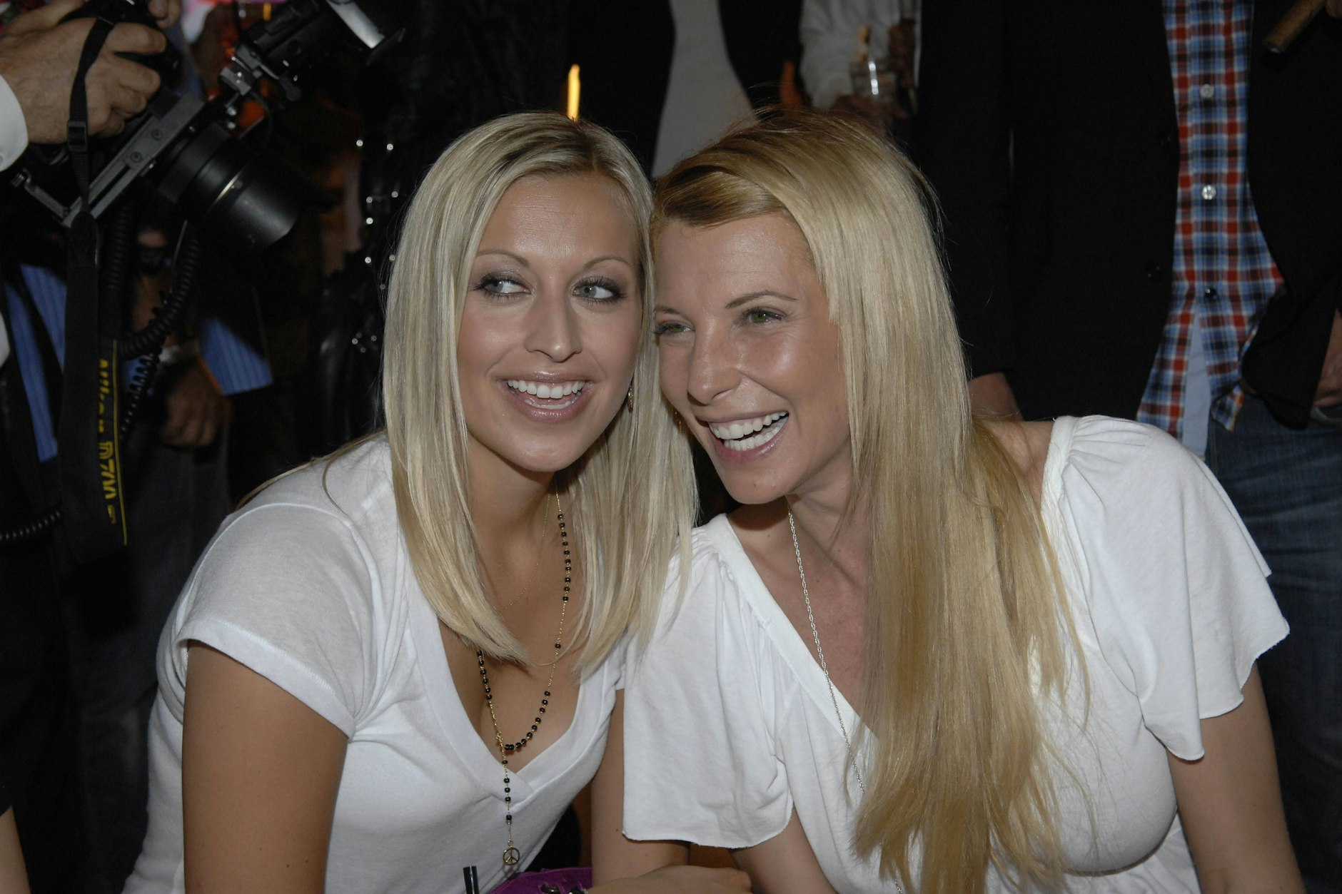 Verena Kerth und Giulia Siegel im Jahr 2009.