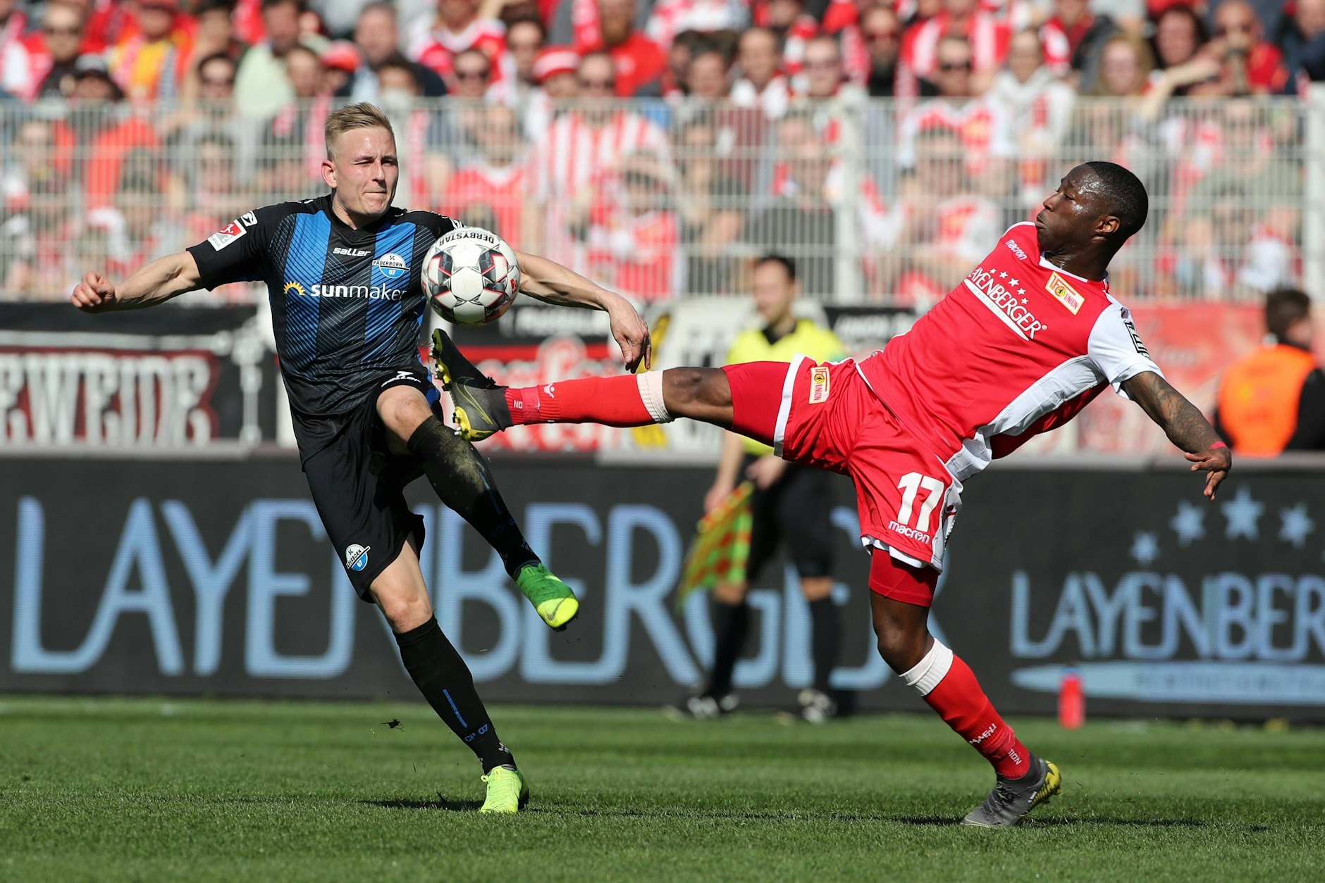 Beim 1. FC Union Berlin kam Carlos Mané (r.) in der Bundesliga-Aufstiegssaison immerhin zu acht Einsätzen. In der Türkei kämpft er gemeinsam mit László Bénes gegen den Abstieg.