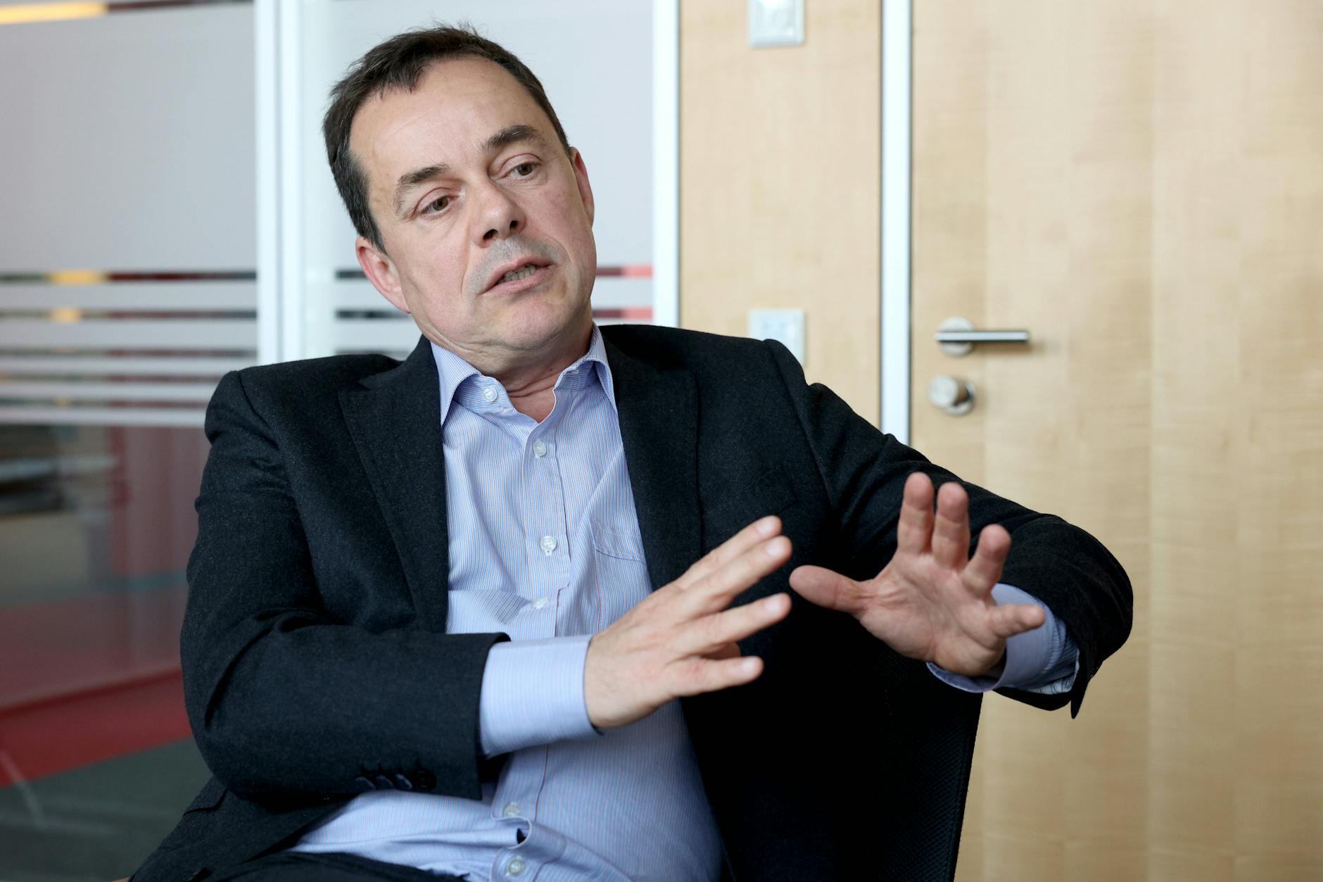 S-Bahn-Chef Peter Buchner im Jahr 2023. Jetzt ist er im Alter von nur 57 Jahren gestorben.