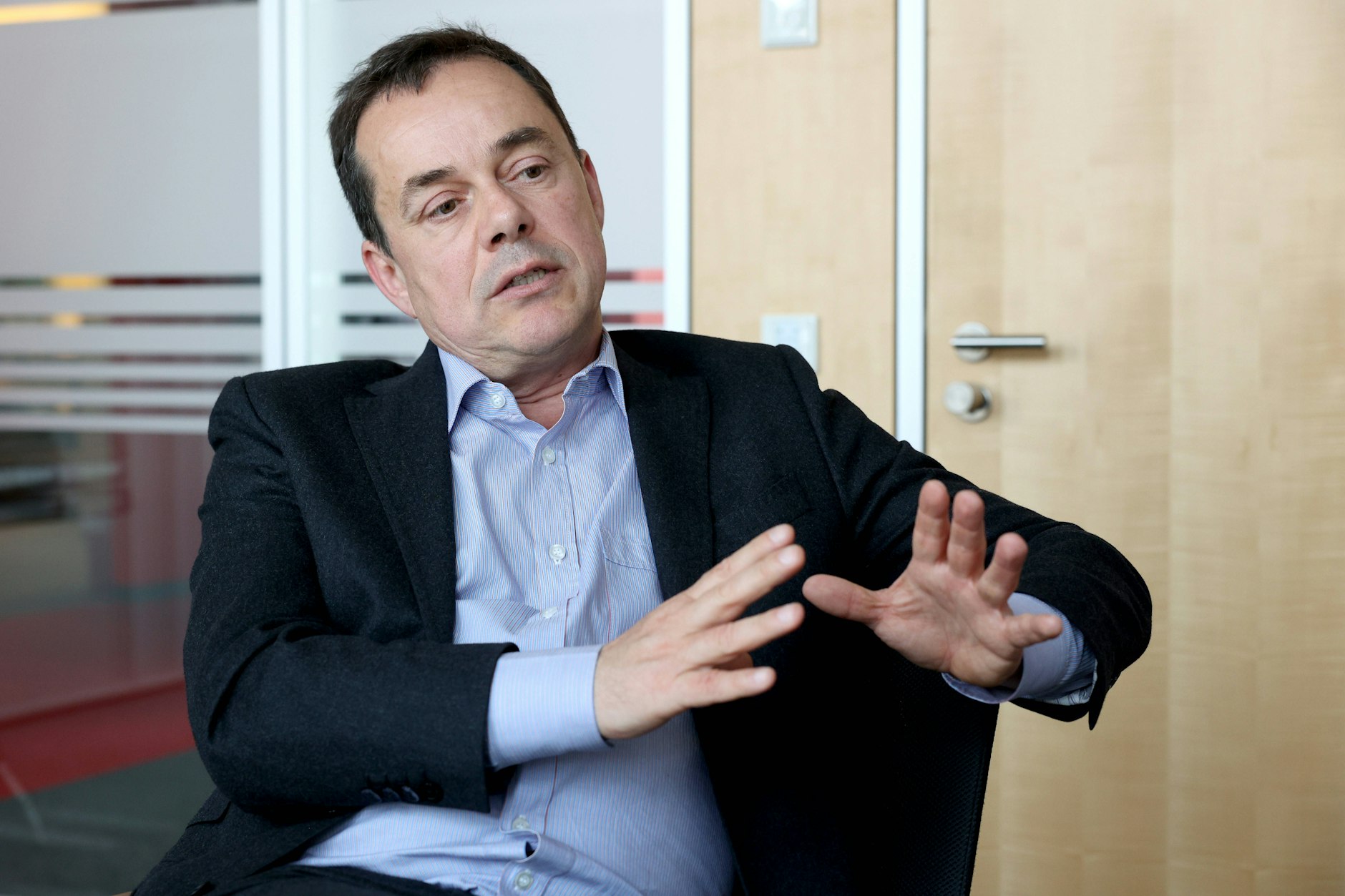 S-Bahn-Chef Peter Buchner im Jahr 2023. Jetzt ist er im Alter von nur 57 Jahren gestorben.