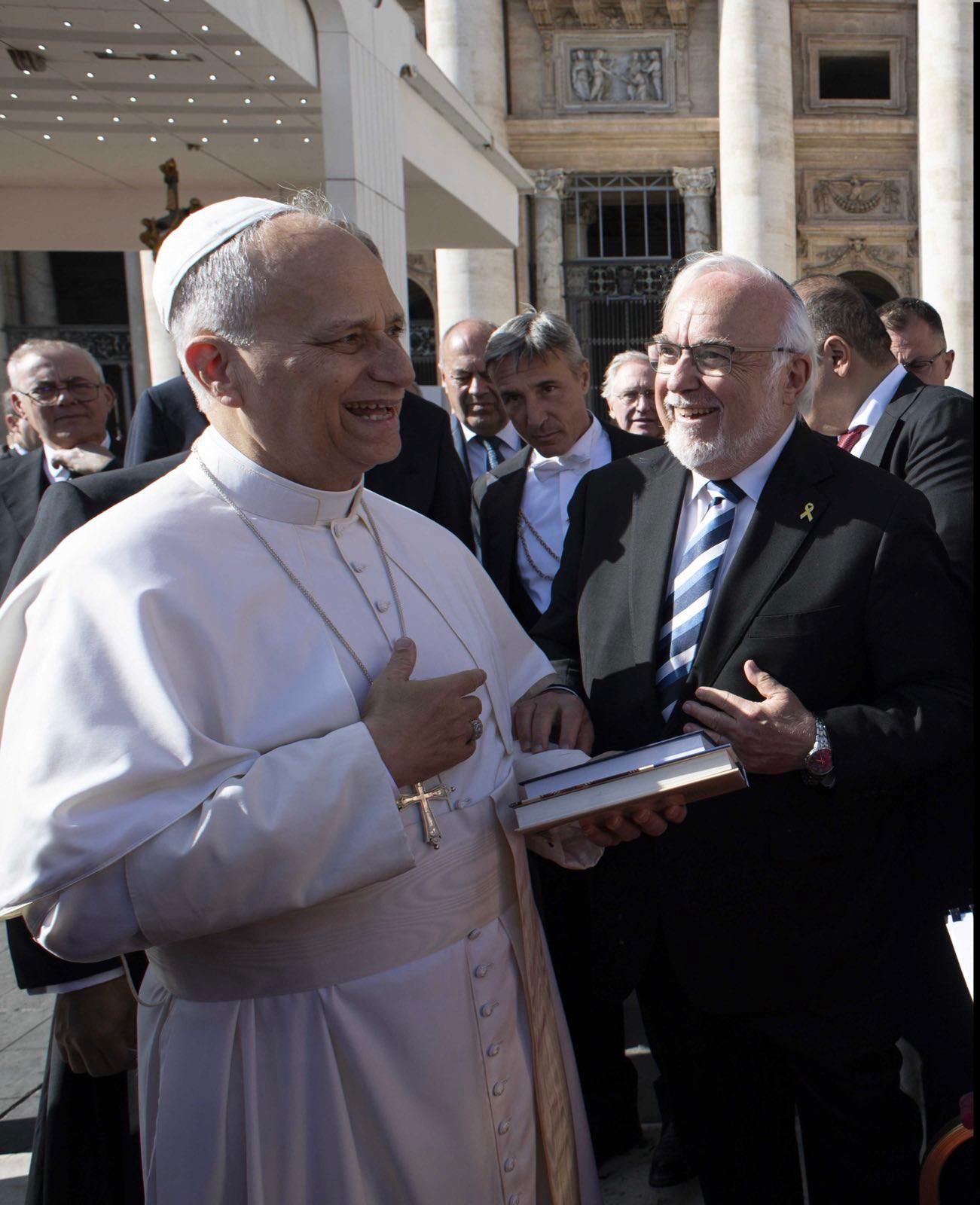 Image - Rabbiner Abraham Cooper: Warum ich Papst Leo XIV. dankbar bin