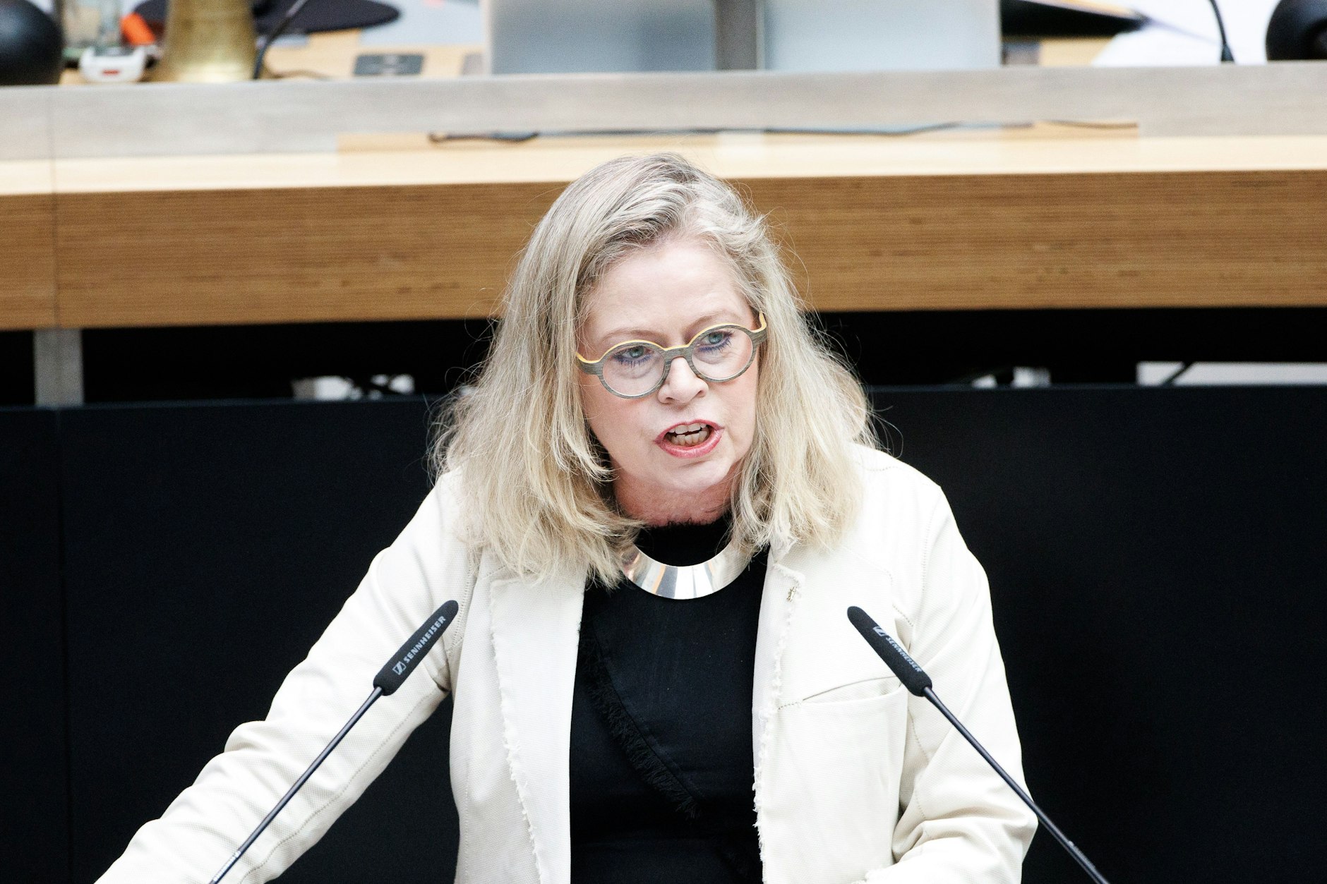 Berlins Verkehrssenatorin Ute Bonde (CDU) meldete sich zum Tod von Peter Buchner zu Wort. 