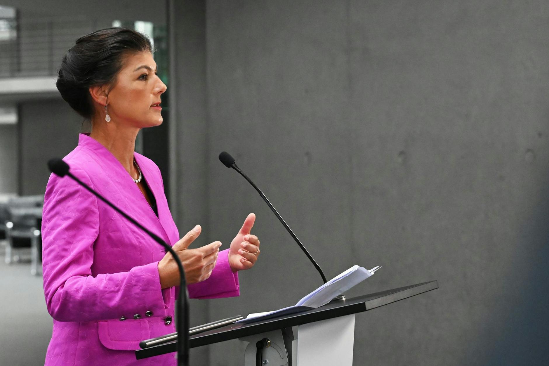 Sahra Wagenknecht will der von ihr gegründeten Partei auch weiterhin erhalten bleiben.