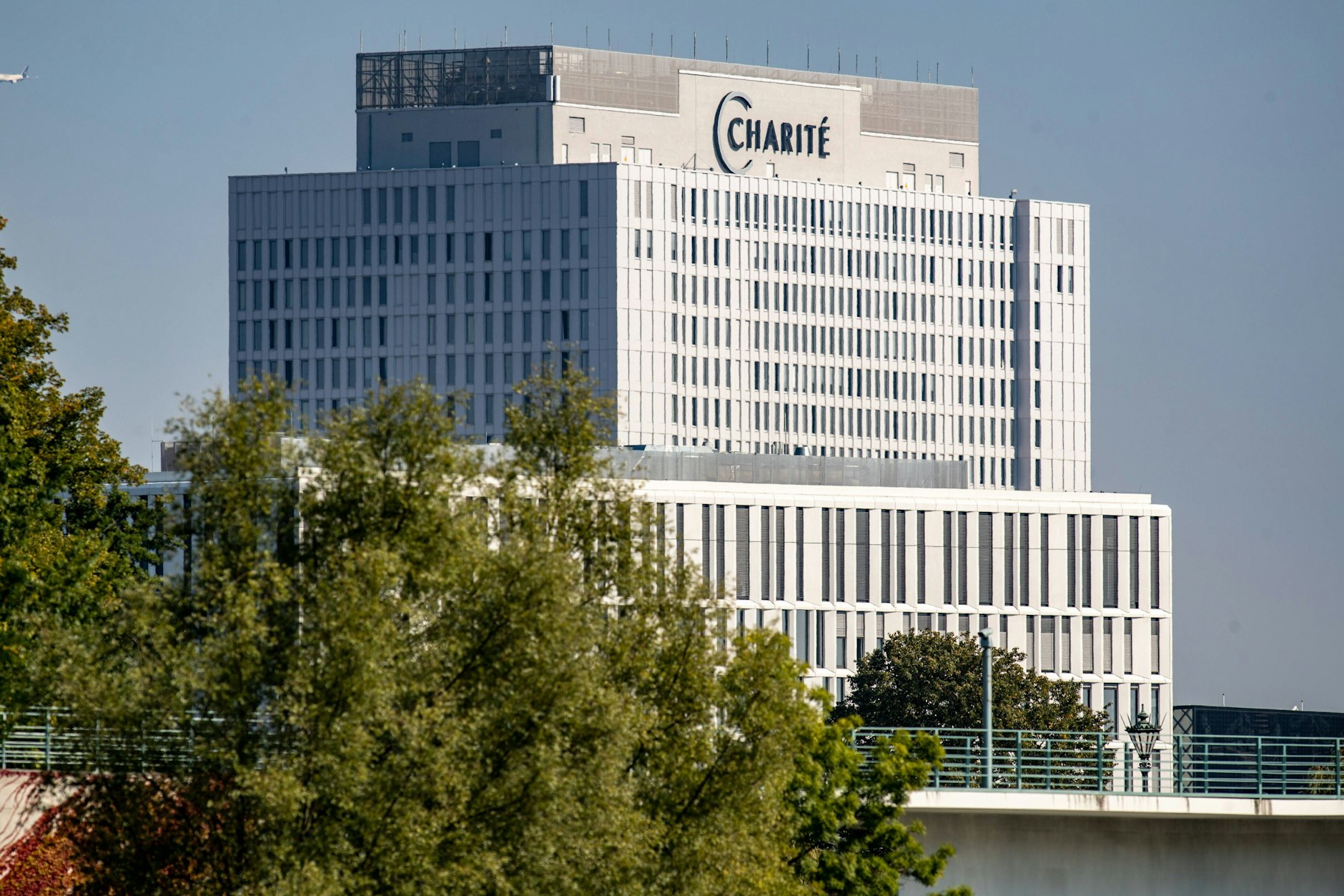 Das Bettenhaus der Charité in Mitte