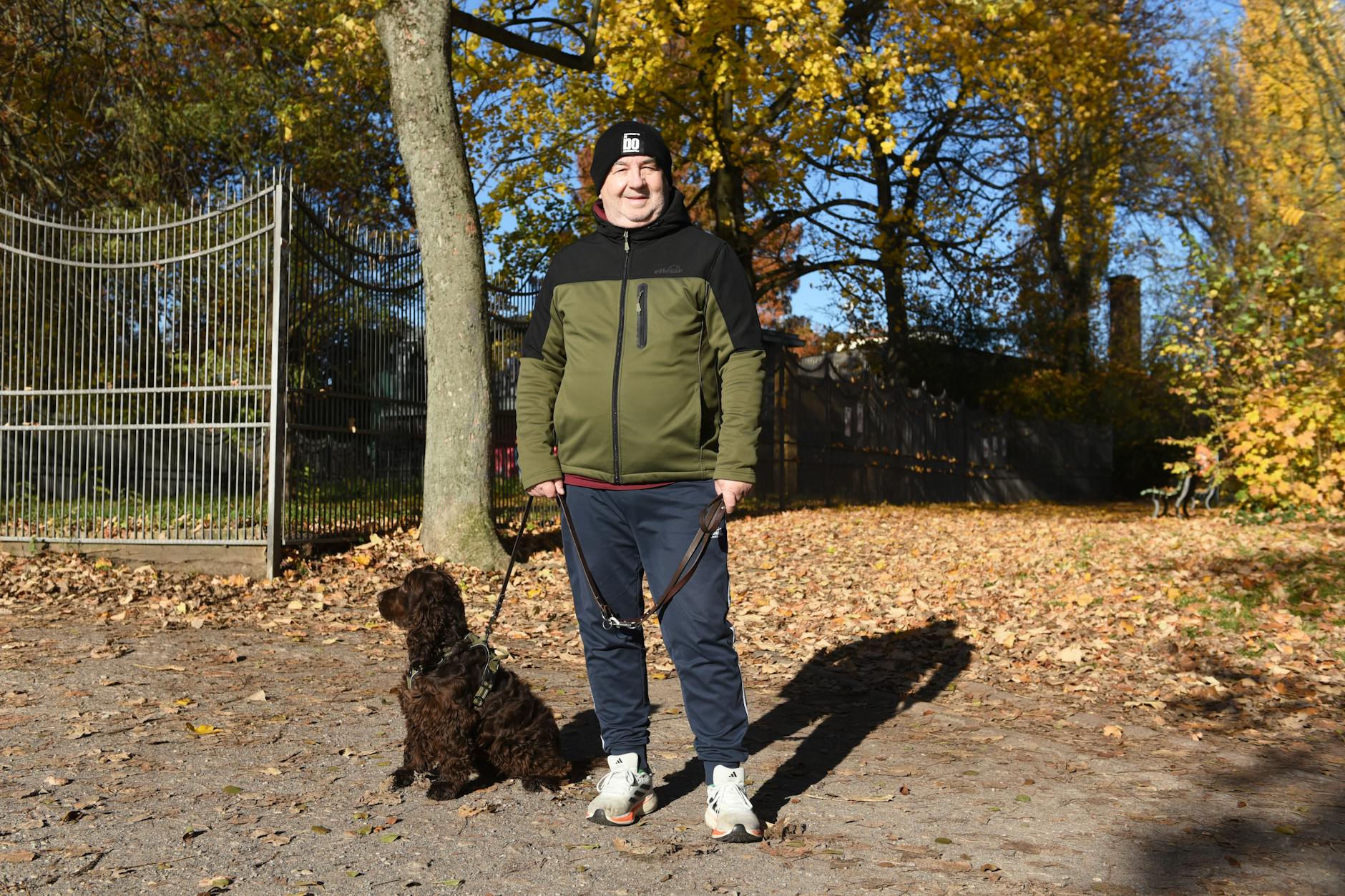 Fred Voigt findet die neue Hecke gut. „Die Natur muss sich erhohlen“, sagt er.