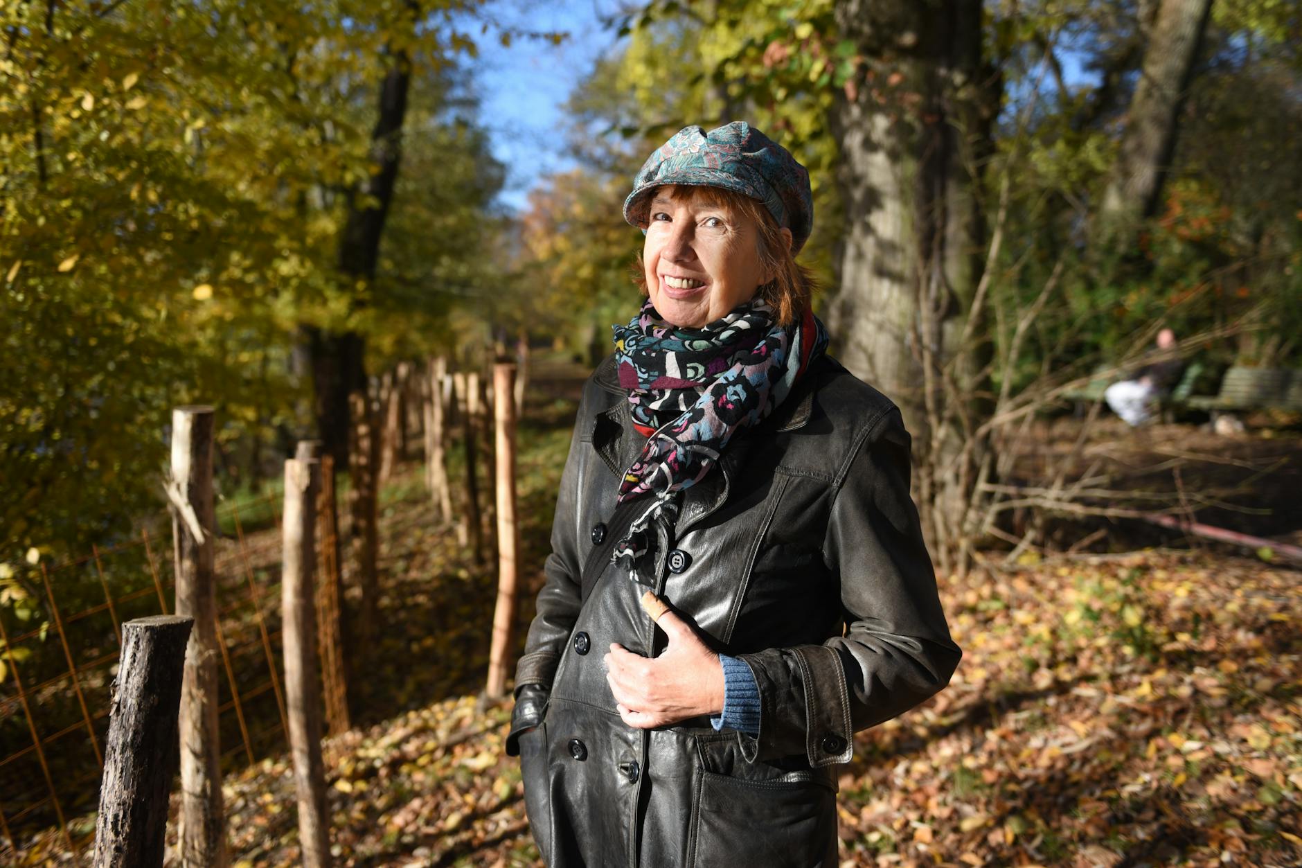 Parenka findet den Bau der Hecke vernünftig, hat aber ebenso Verständnis für die Erholungsuchenden.