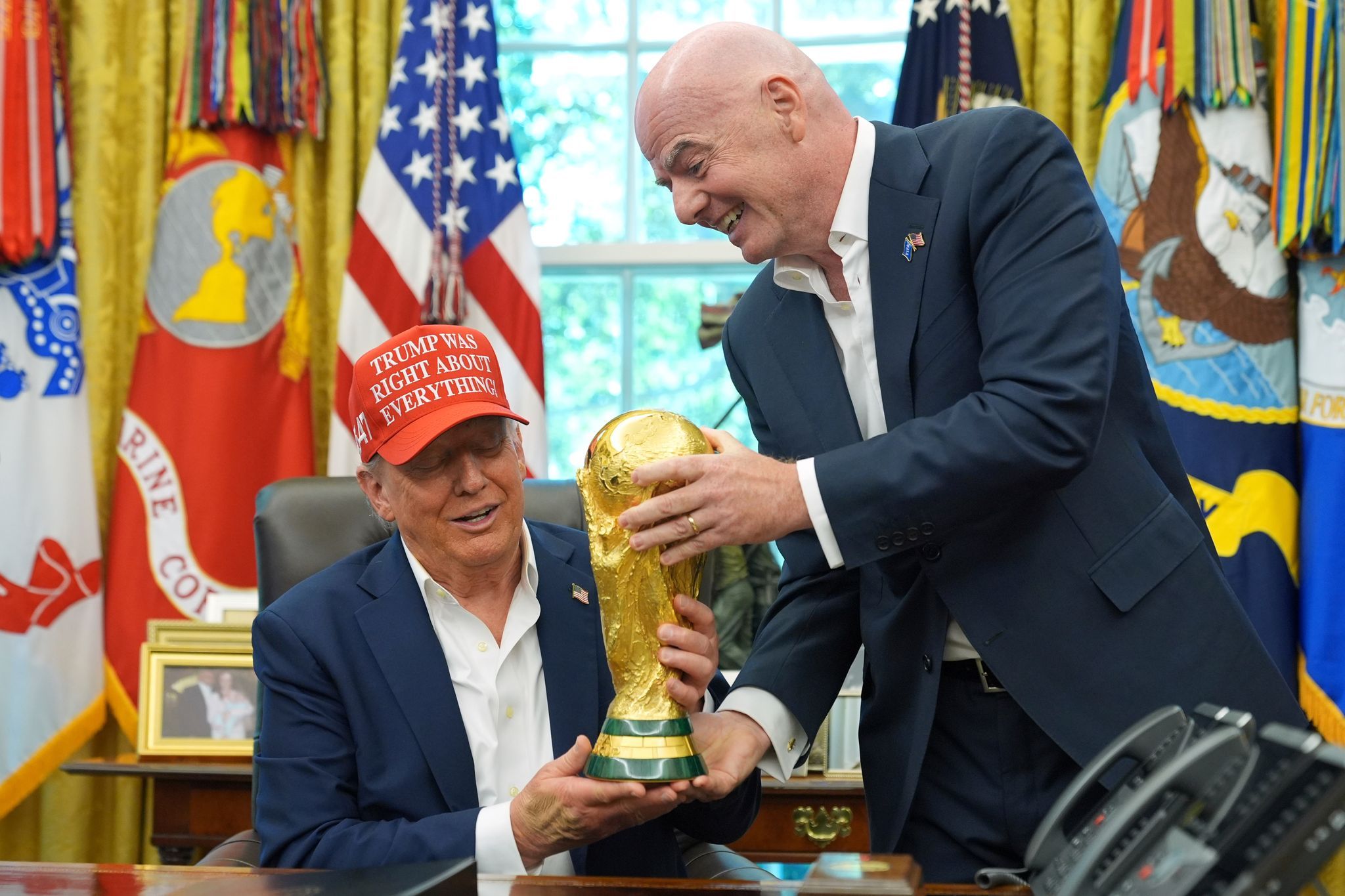 Friedenspreis der Fifa: Geht er an Gianni Infantinos Kumpel Donald Trump?