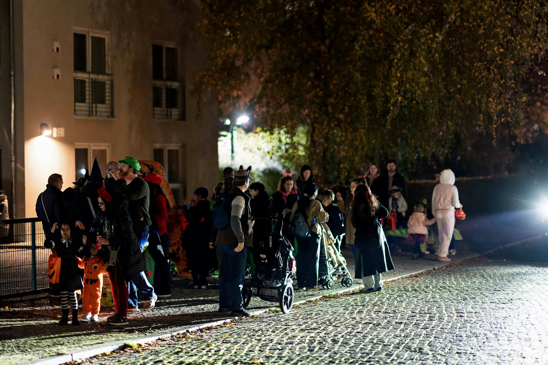 Verkleidete Kinder waren das einzig Gruselige, was an Halloween 2025 in Berlin passiert ist.