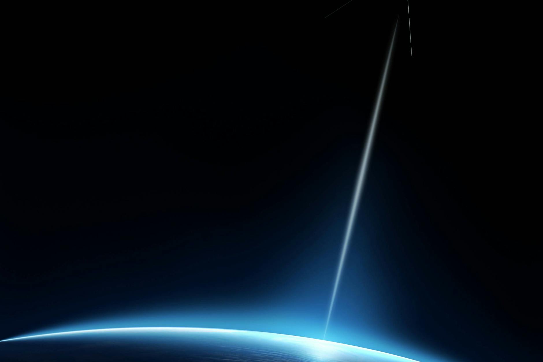 Bislang – wie hier – nur in der Kunst. Aber werden Strahlenkanonen im All jetzt real?