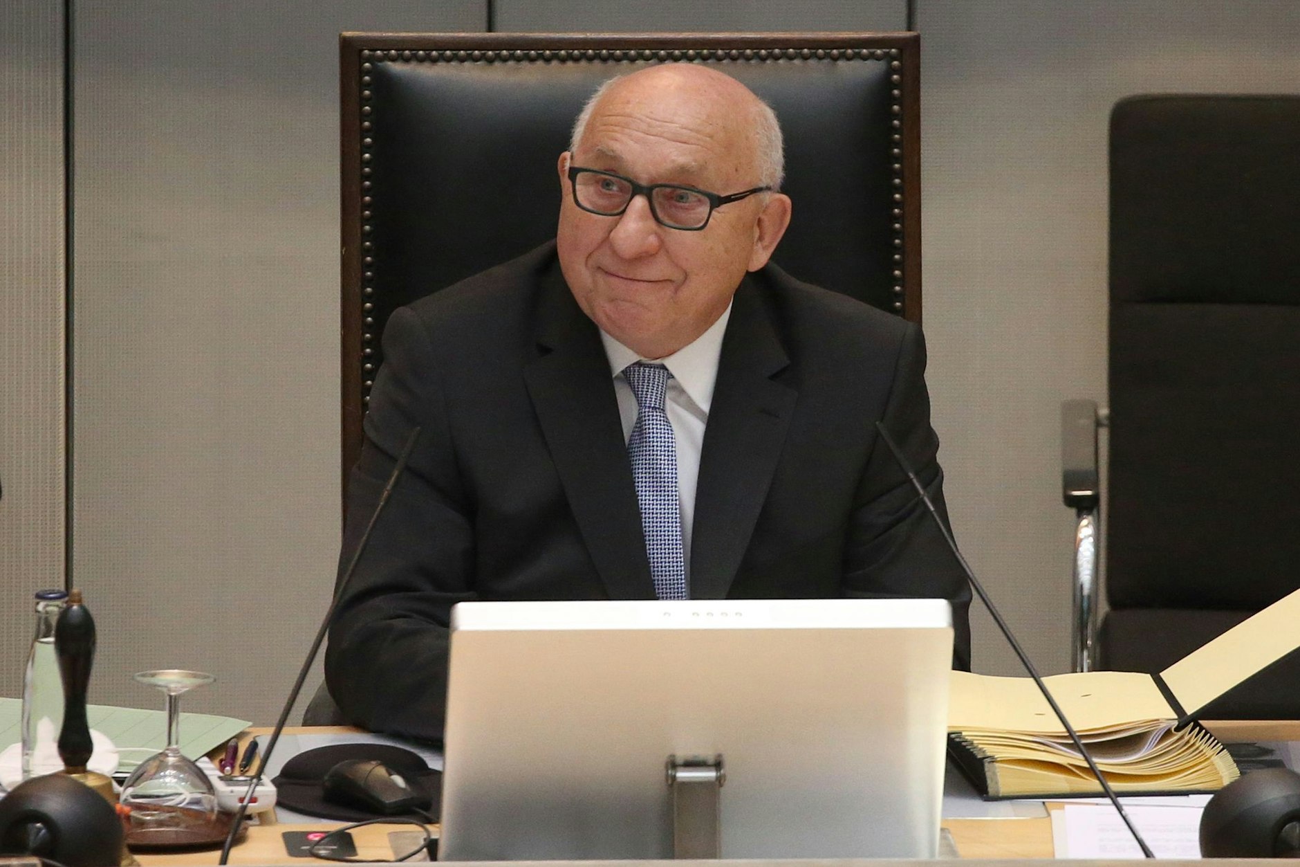 Alterspräsident Kurt Wansner (CDU) erlebte den Mauerbau als Jugendlicher.