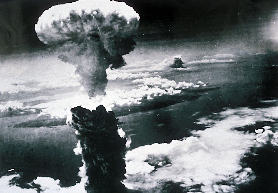 Atompils über Nagasaki am 9. August 1945
