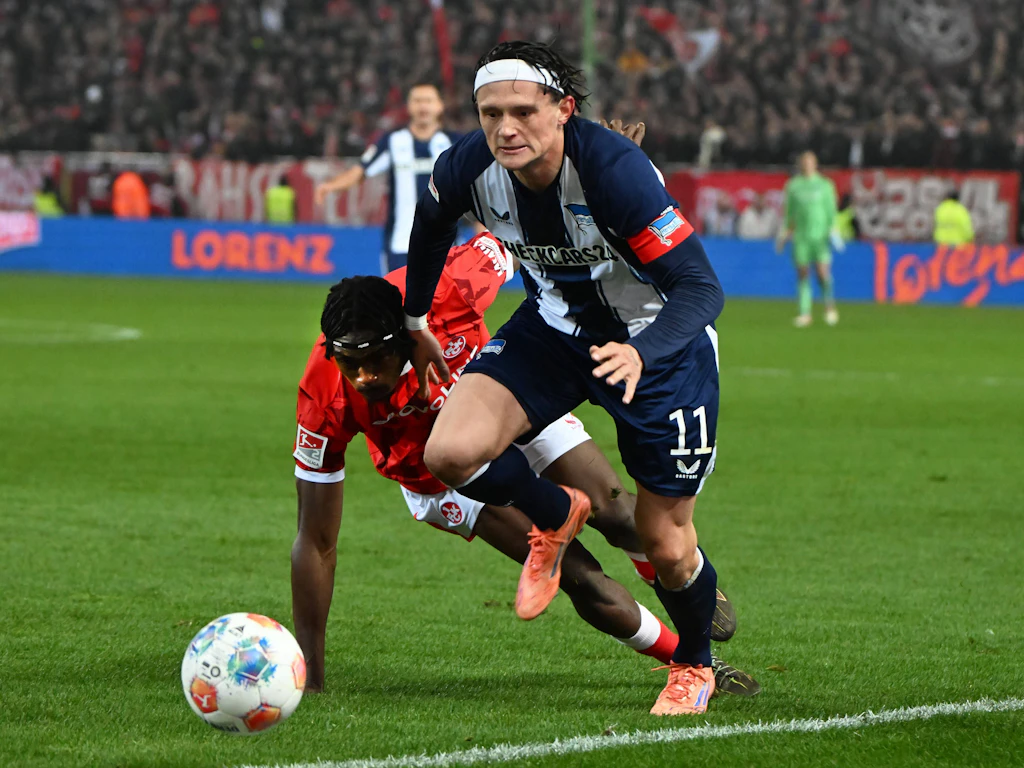 Vollgas bis zur Winterpause! Kapitän Fabian Reese will diese Saison unbedingt mit Hertha BSC aufsteigen.