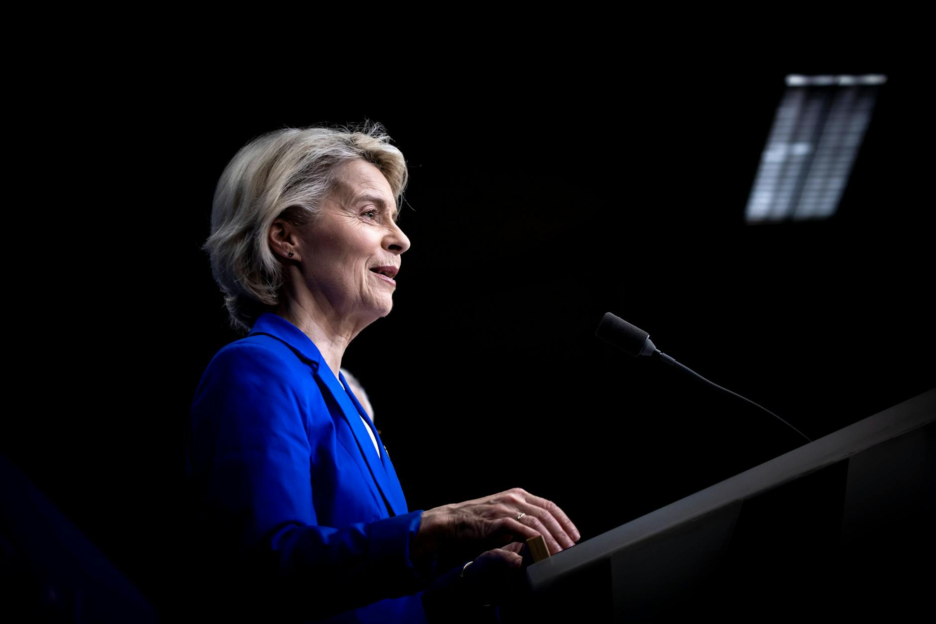 EU-Kommissionschefin Ursula von der Leyen: Seit Beginn des Ukrainekrieges verhängte die EU über ein Dutzend Sanktionspakete gegen Moskau.