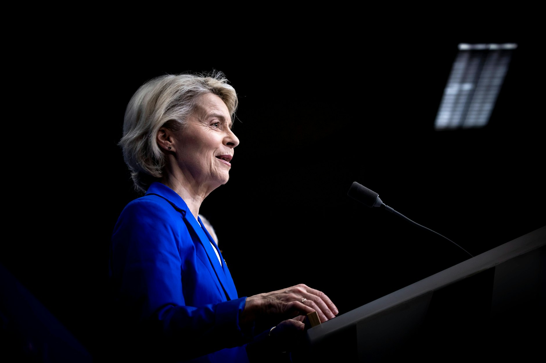 EU-Kommissionschefin Ursula von der Leyen: Seit Beginn des Ukrainekrieges verhängte die EU über ein Dutzend Sanktionspakete gegen Moskau.
