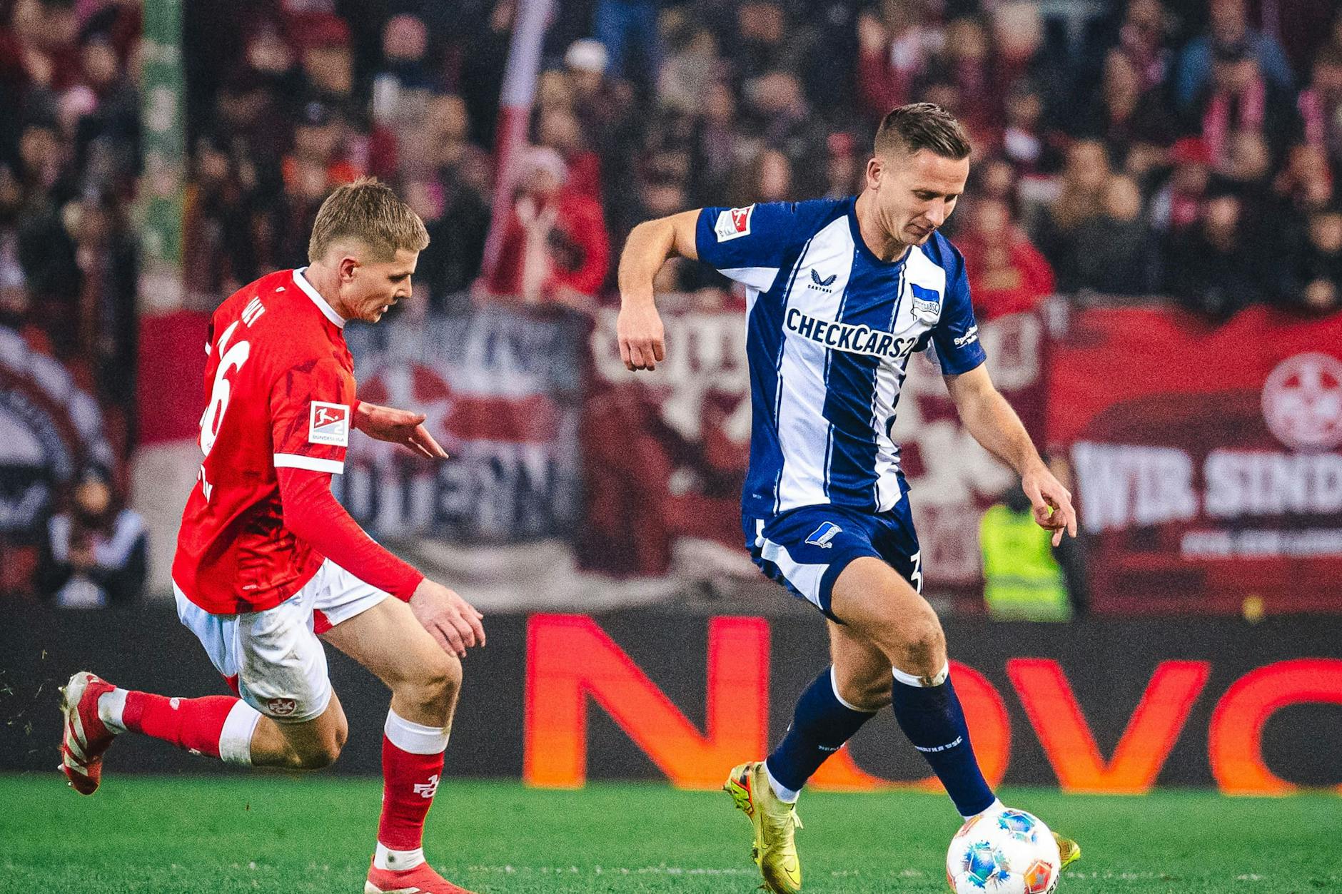 Mittelfeld-Stratege Paul Seguin gibt der ganzen Hertha-Mannschaft mehr Sicherheit.