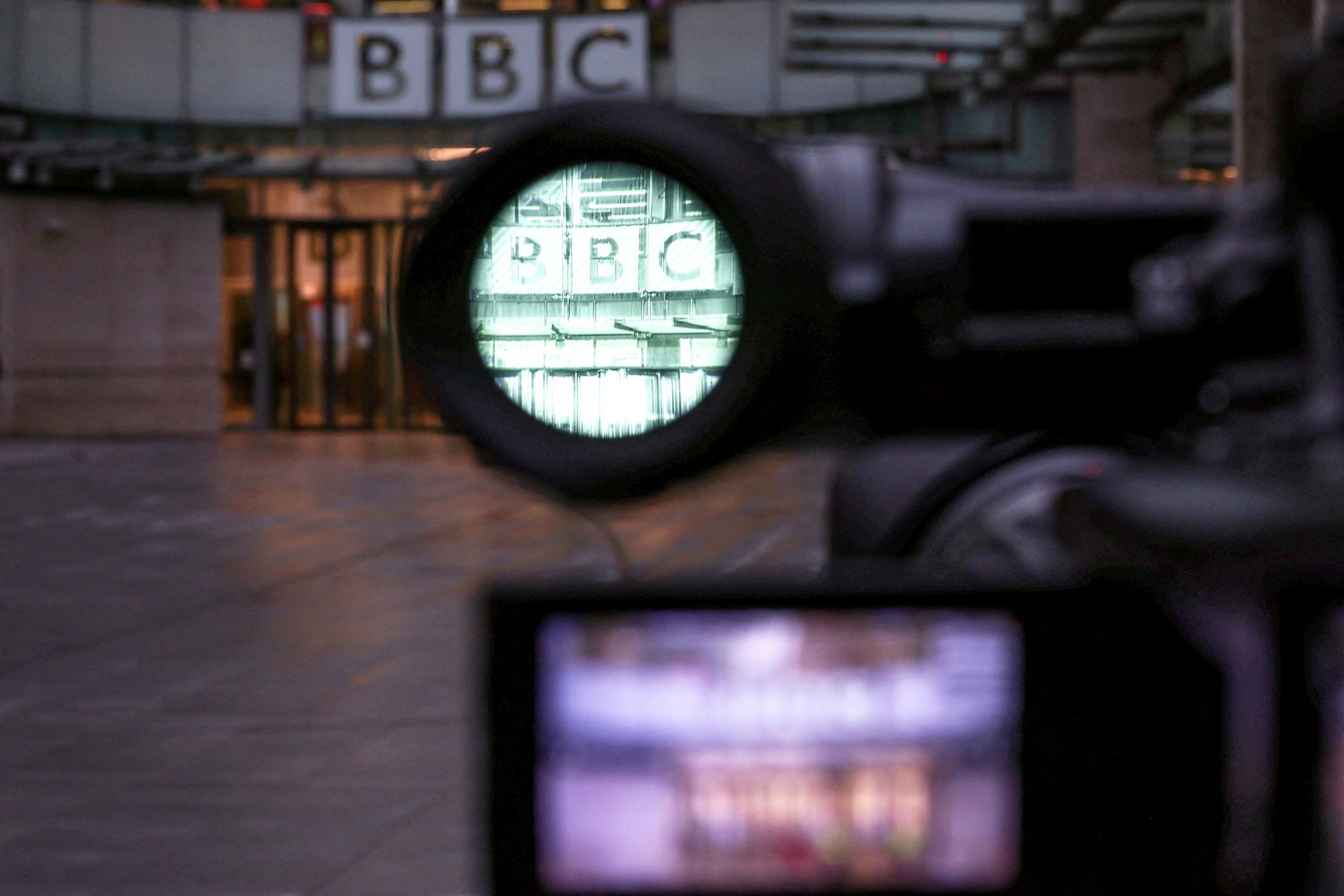 Im Fokus des US-Präsidenten Donald Trump: die BBC