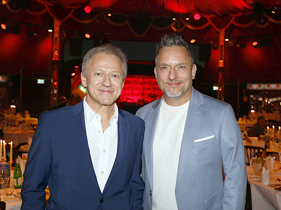 Axel Pape und Lars Pape bei der Palazzo-Premiere im November 2025