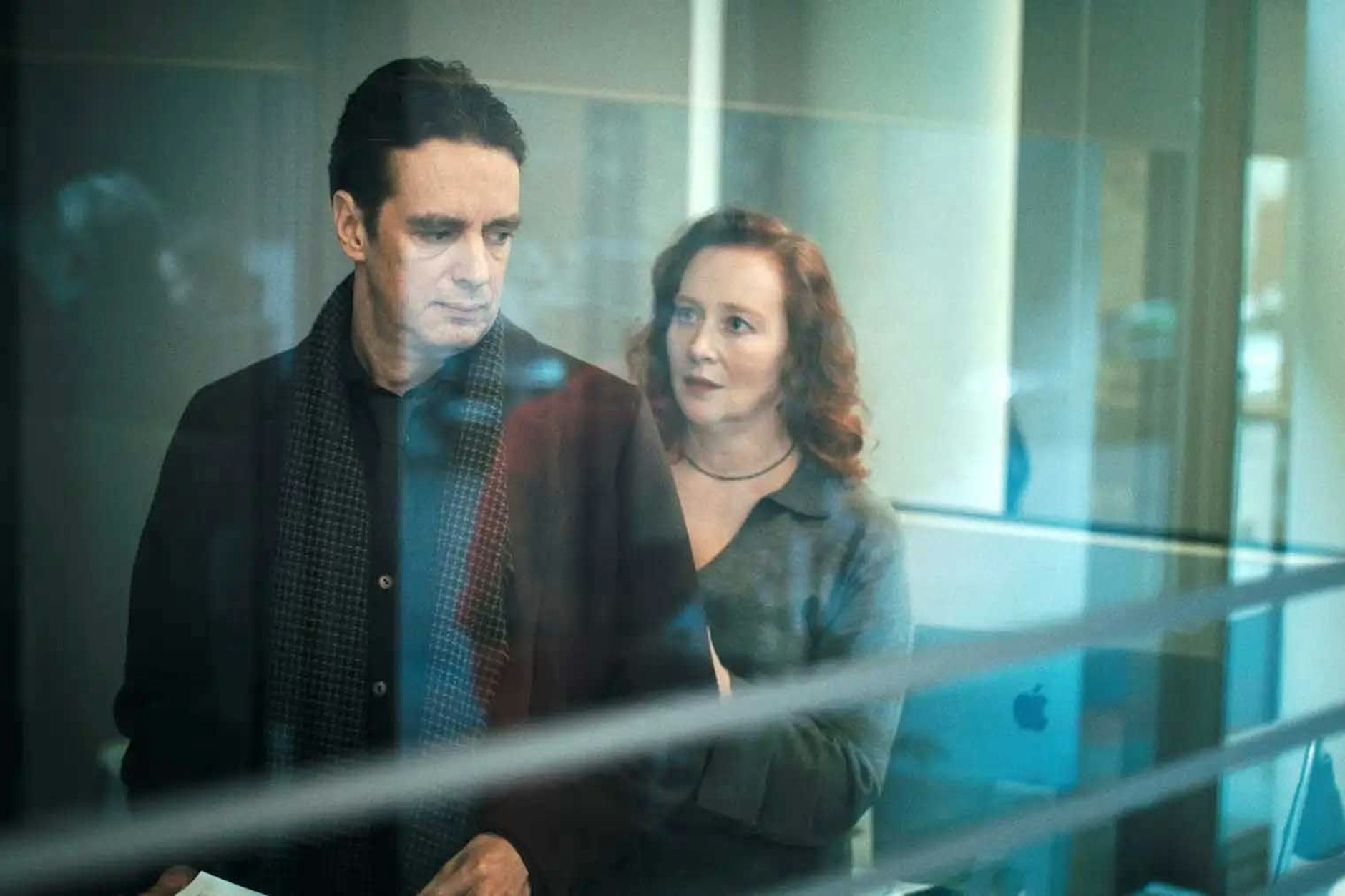 Szene aus dem waghalsig verschachtelten Geheimdienst-Drama „One-Dimensional Man“ des estnischen Regisseurs Andres Puustusmaa