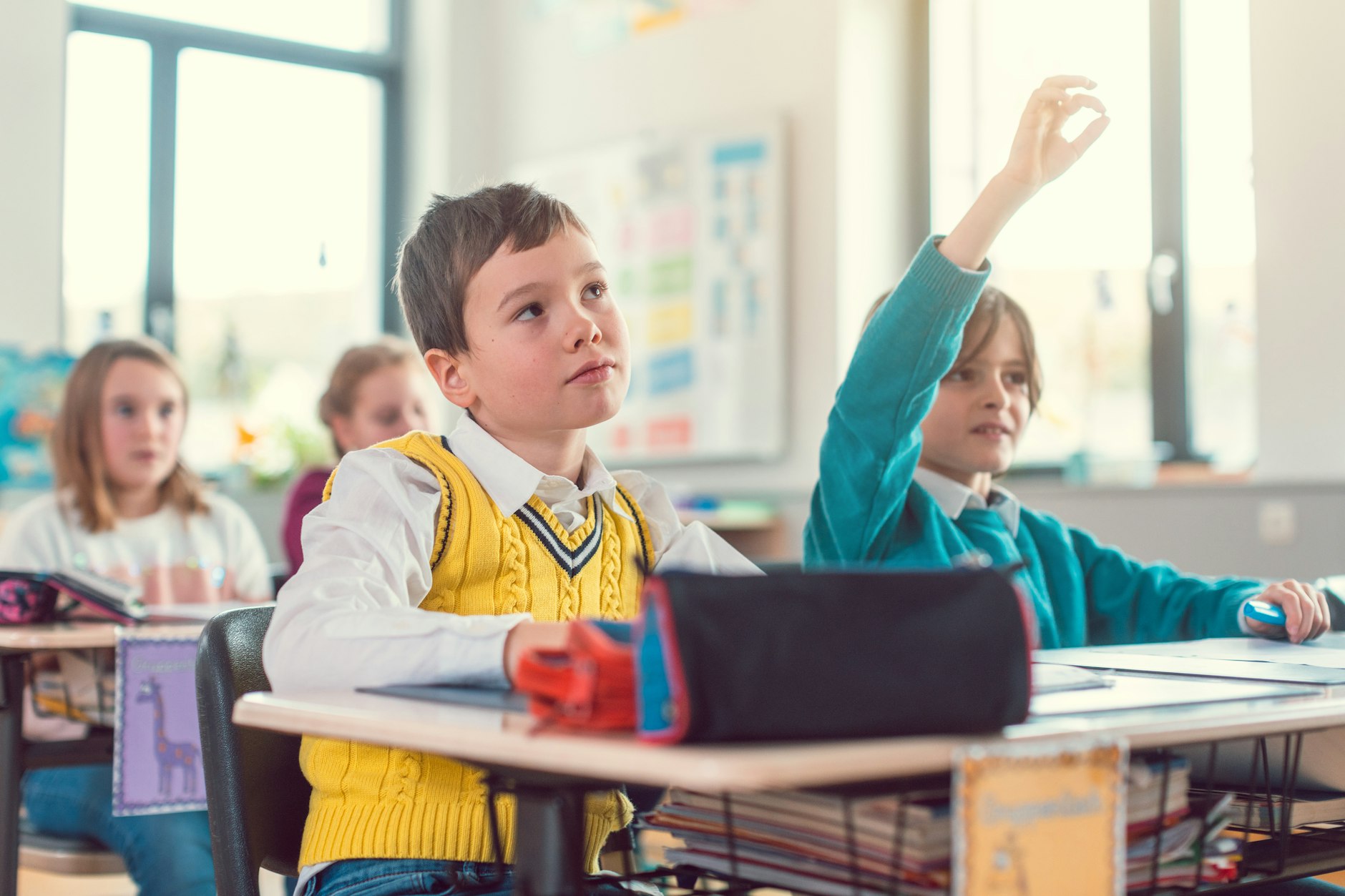 Auch wenn die Schülerzahl erst mal steigt, bald werden viel weniger Kinder in den Klassenzimmern sitzen.