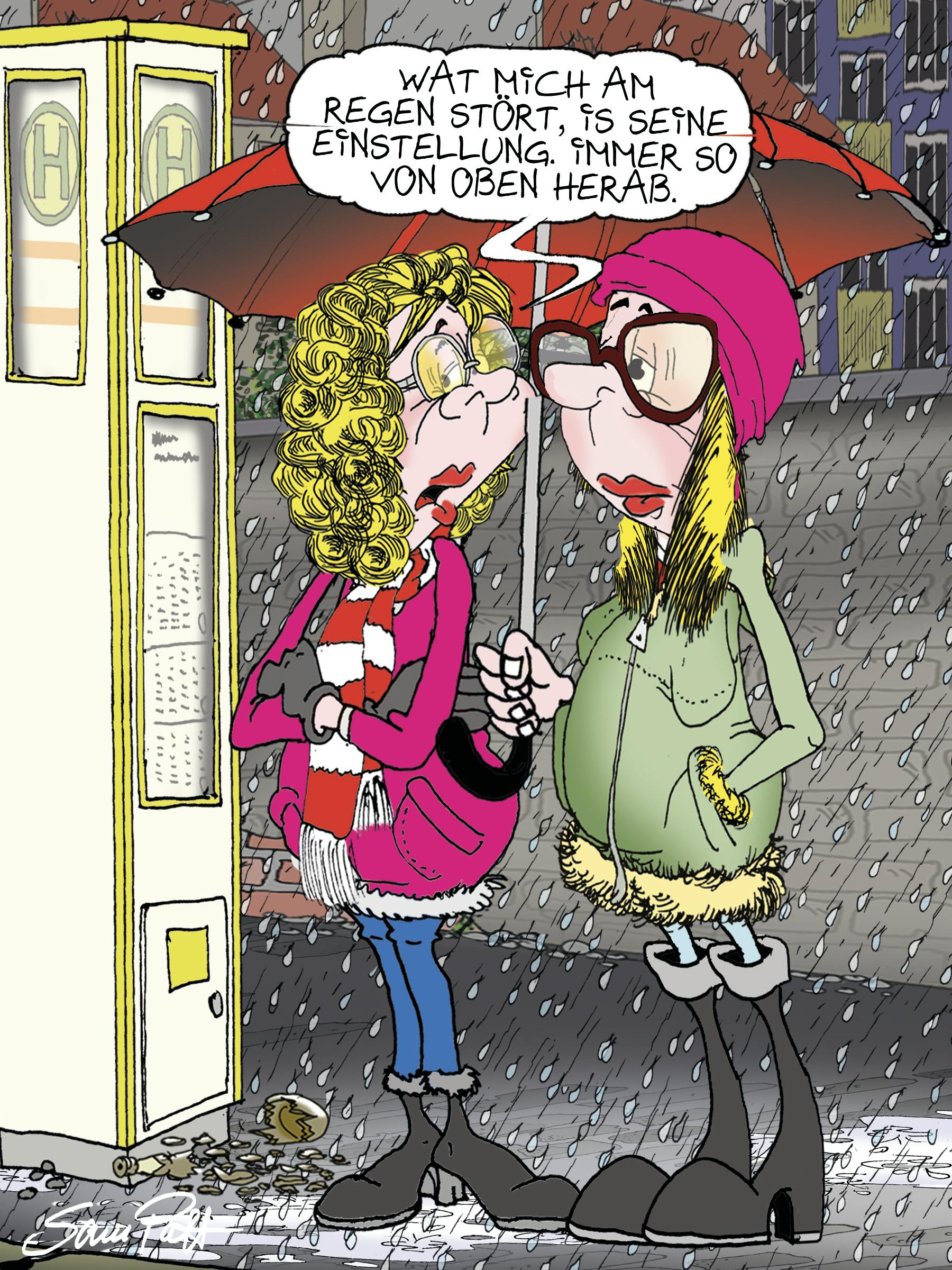 Unser Cartoon des Tages bietet Ihnen auch heute etwas Berliner Humor von unserem Zeichner Sam Paff aus Berlin.