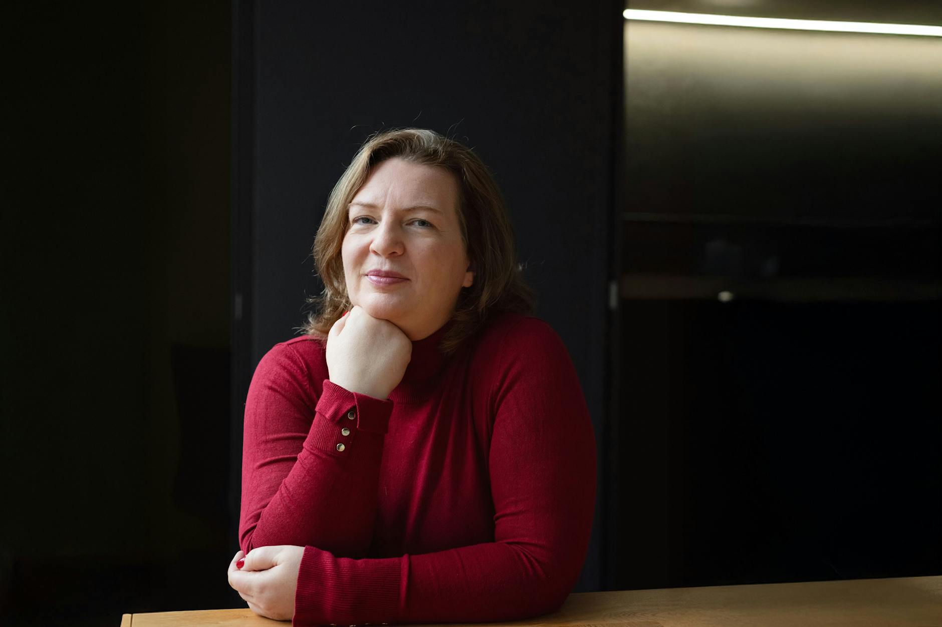 Constanze Buchheim, Unternehmerin und Headhunterin, in ihrem Büro in Berlin. Sie stammt aus Sachsen-Anhalt.