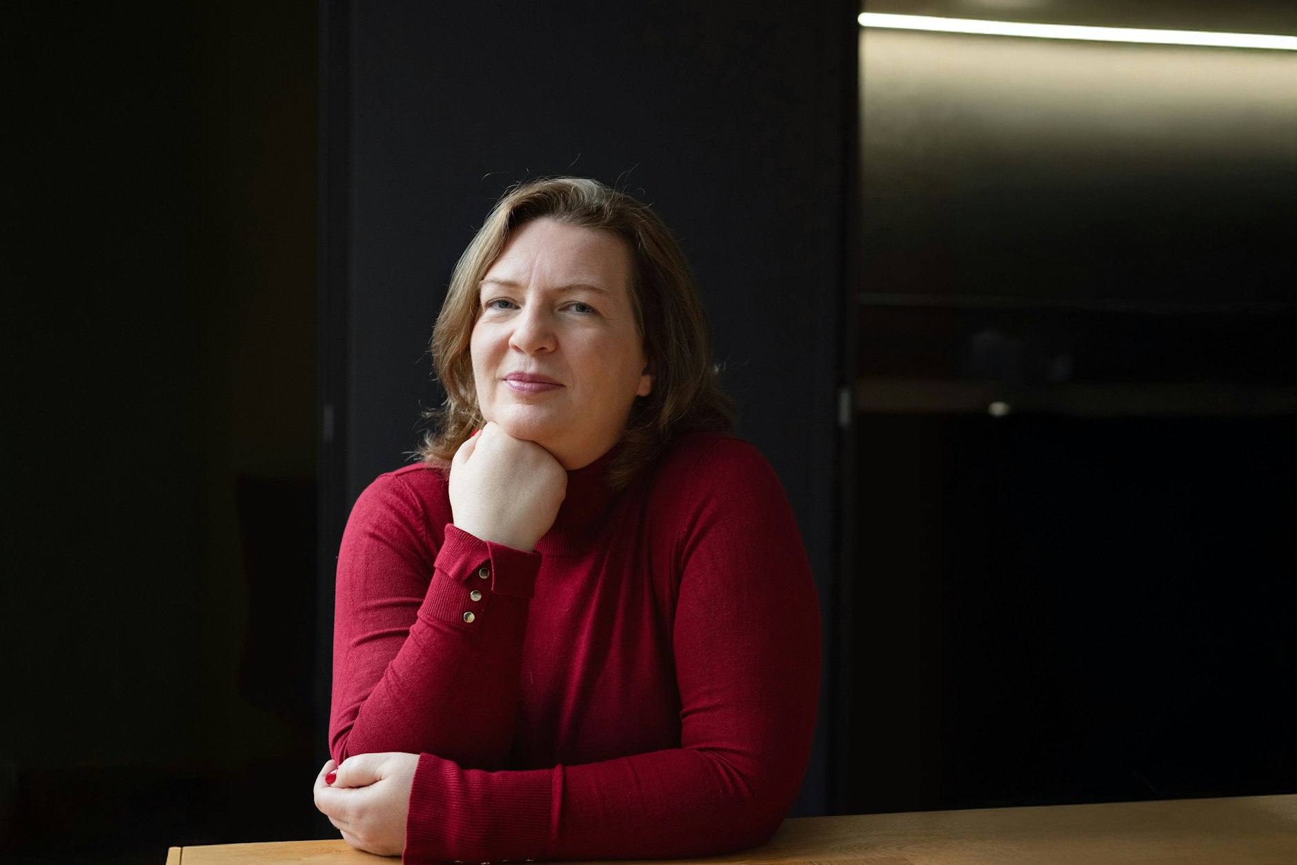 Constanze Buchheim, Unternehmerin und Headhunterin, in ihrem Büro in Berlin. Sie stammt aus Sachsen-Anhalt.