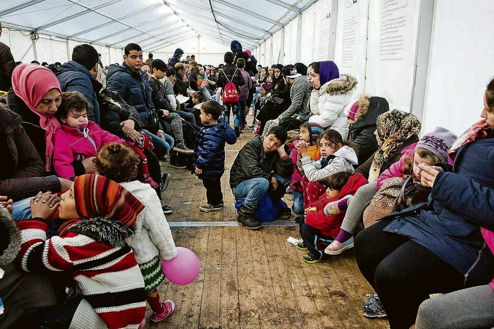Geflüchtete in Berlin-Mitte 2015: Die Krise hat sich seitdem weiter verschärft