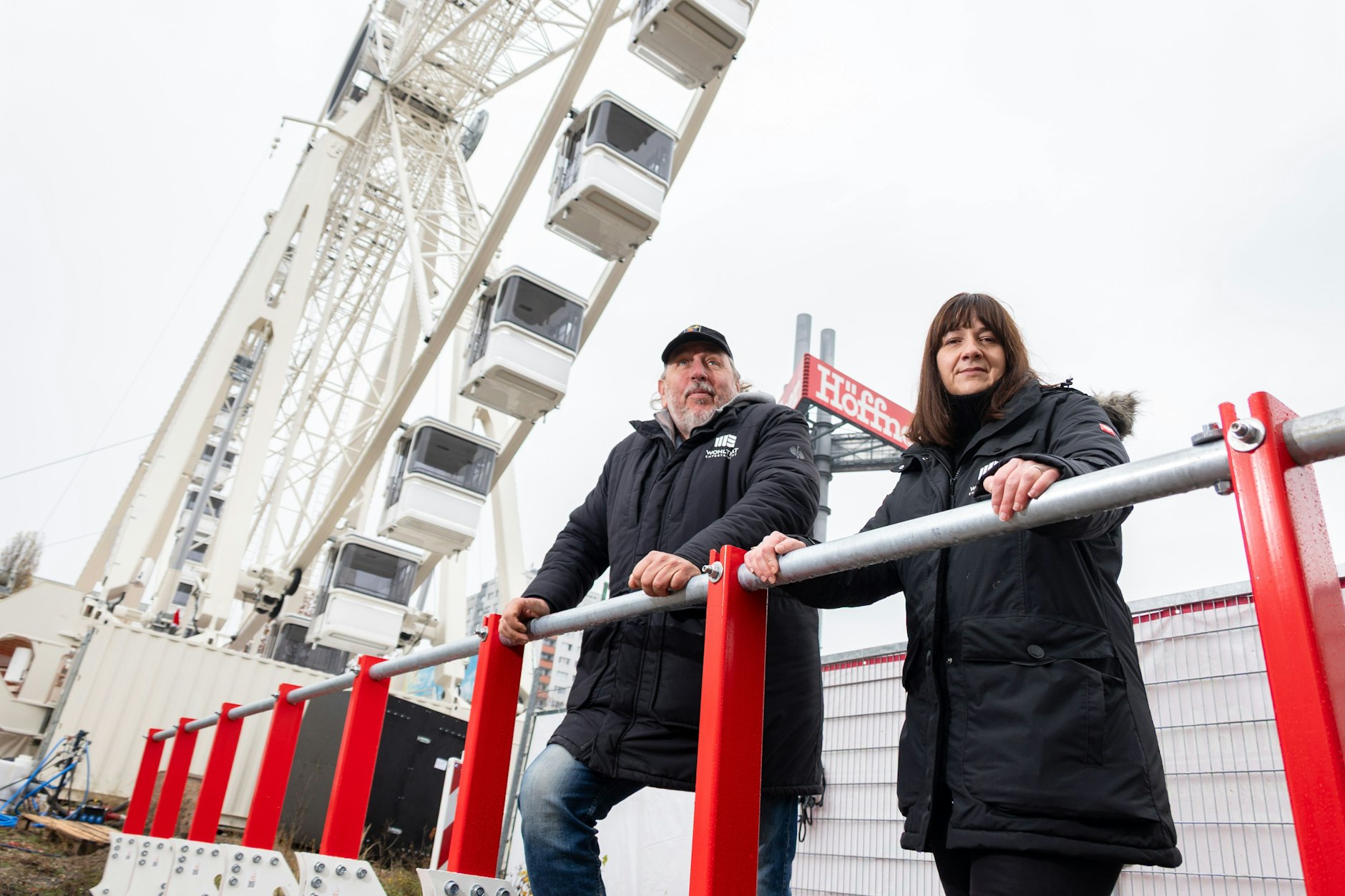 Oliver Hellwig und Christine Meinecke-Wohlthat haben den Markt in Lichtenberg so sicher wie möglich gemacht.