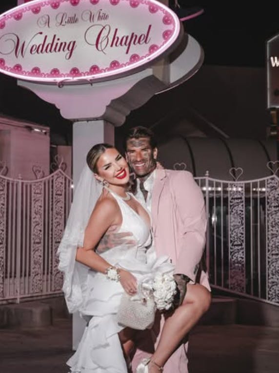 Kim und Nikola hatten gerade erst in Las Vegas geheiratet.