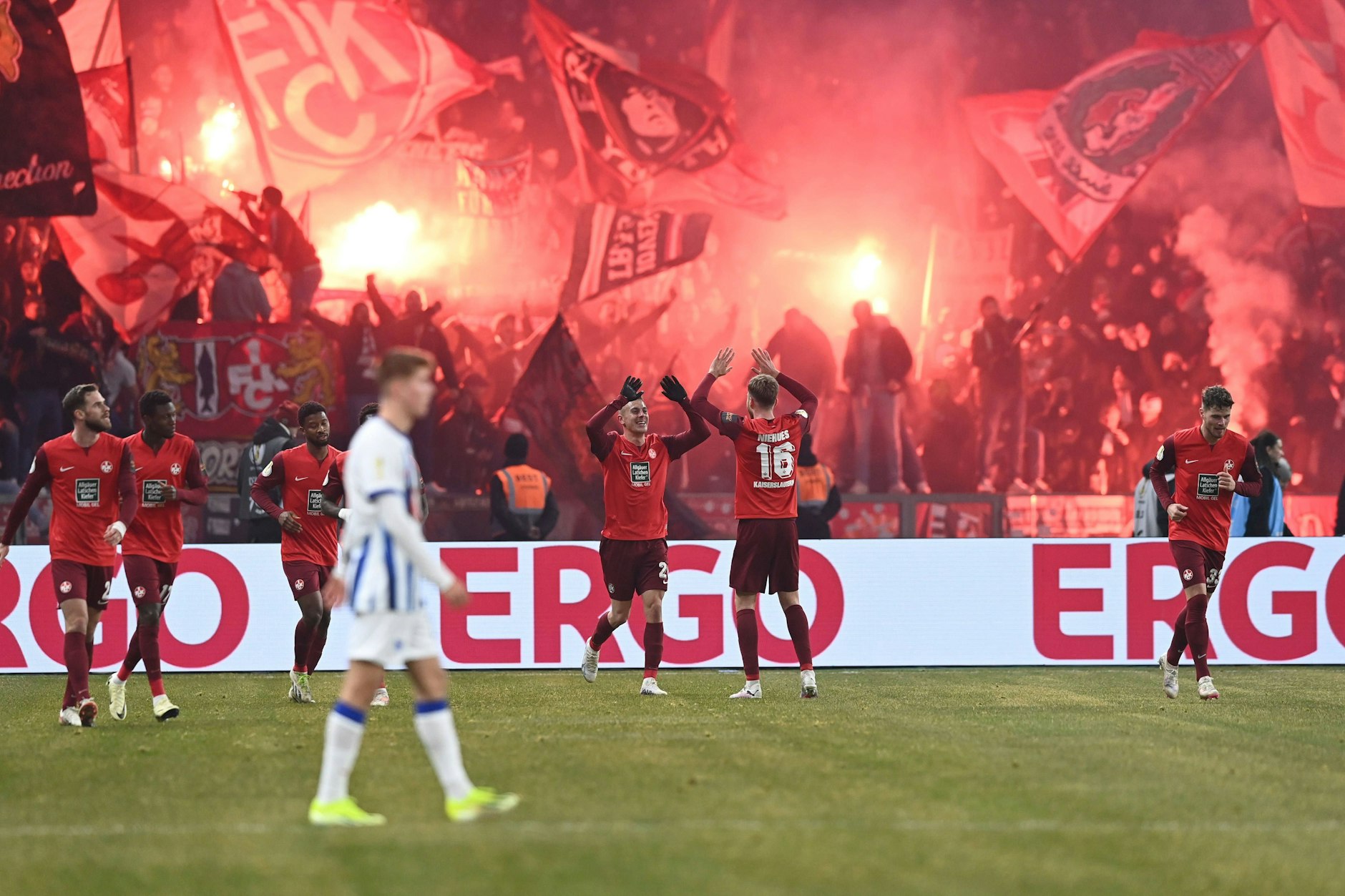 2024 verlor Hertha das Pokal-Viertelfinale gegen den 1. FC Kaiserslautern. Jetzt wollen die Blau-Weißen Revanche.