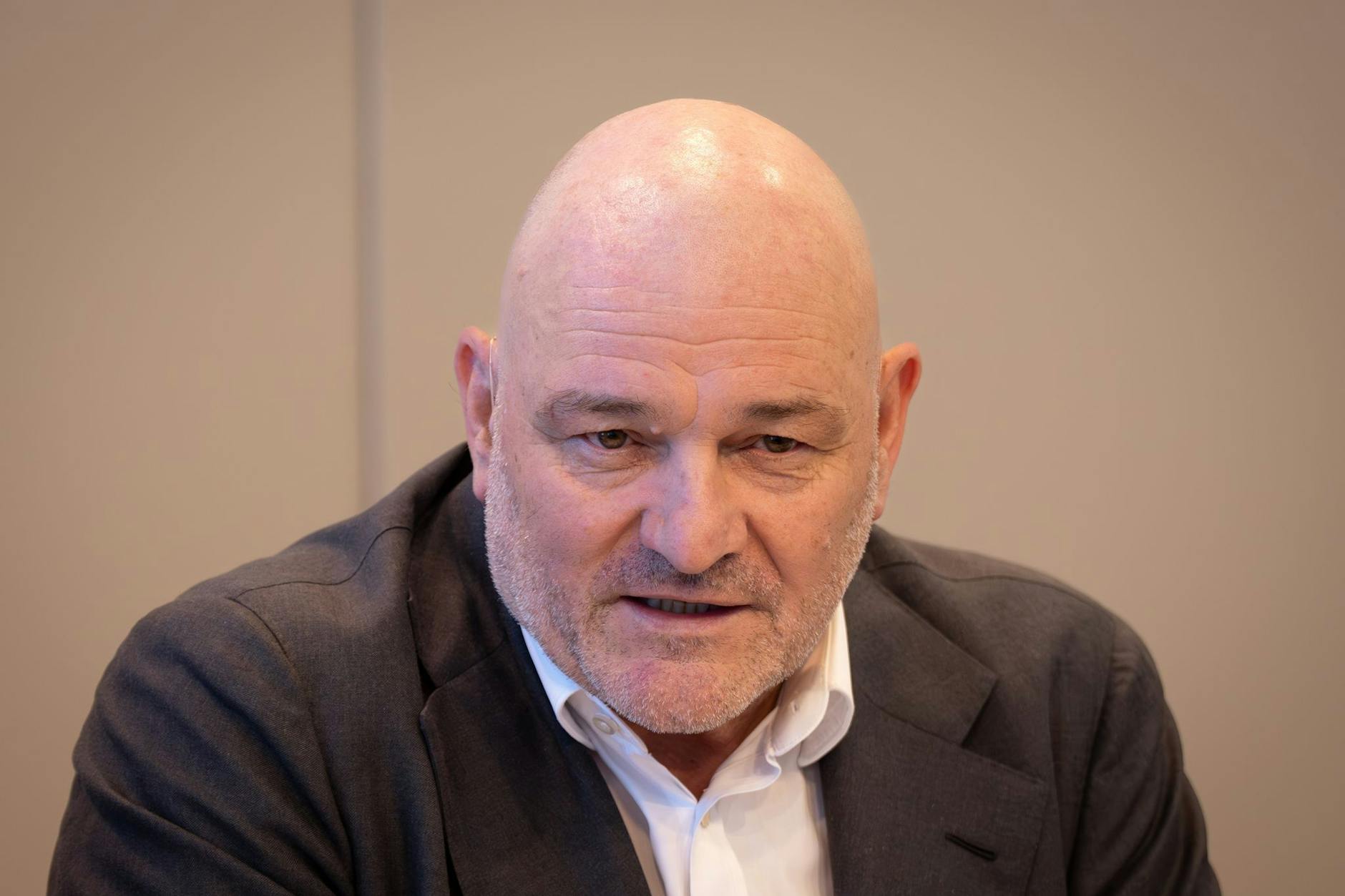 Robert Crumbach (BSW) ist Brandenburger Vize-Regierungschef und Finanzminister.